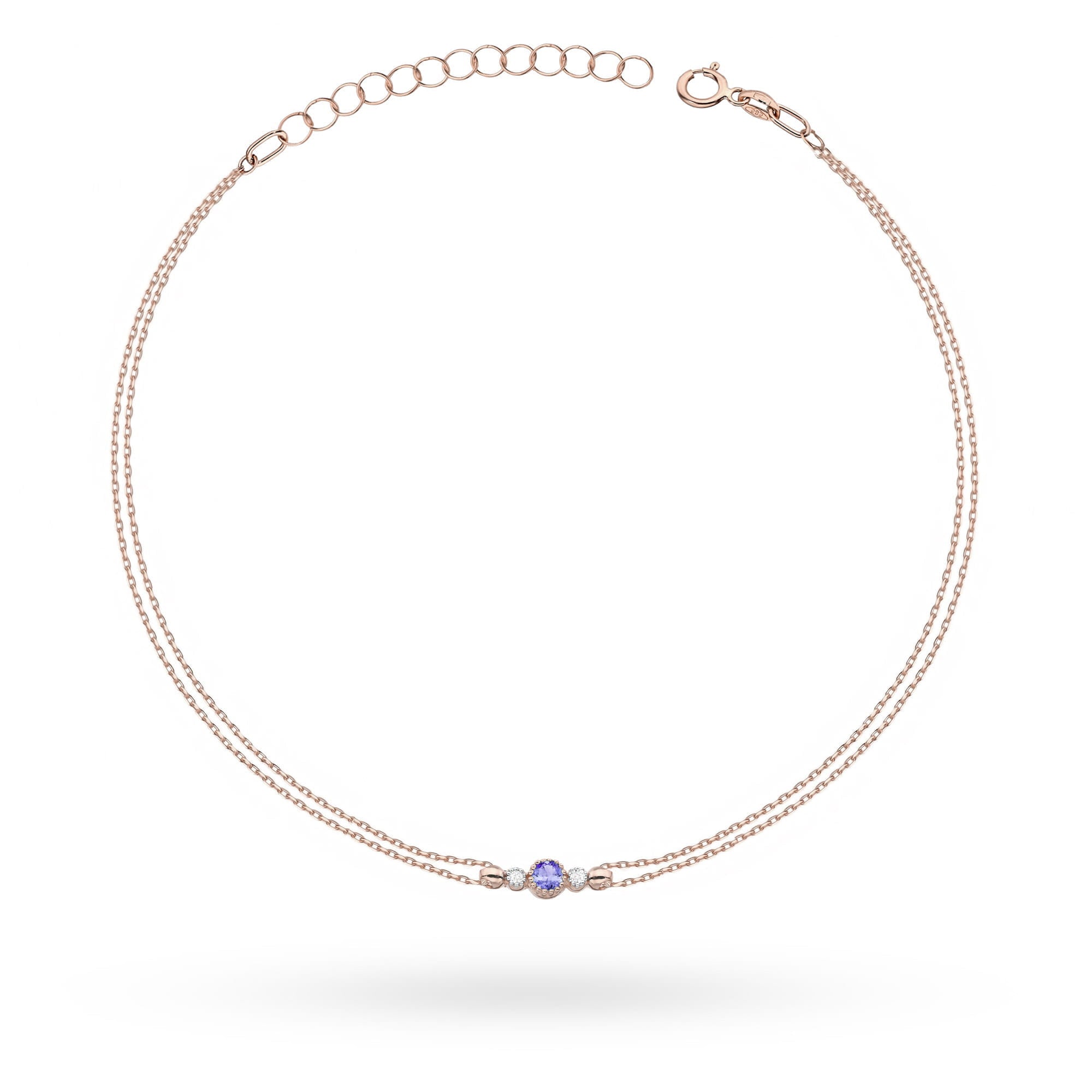 Brățară Aur 14K B005 Tanzanit 0.15ct