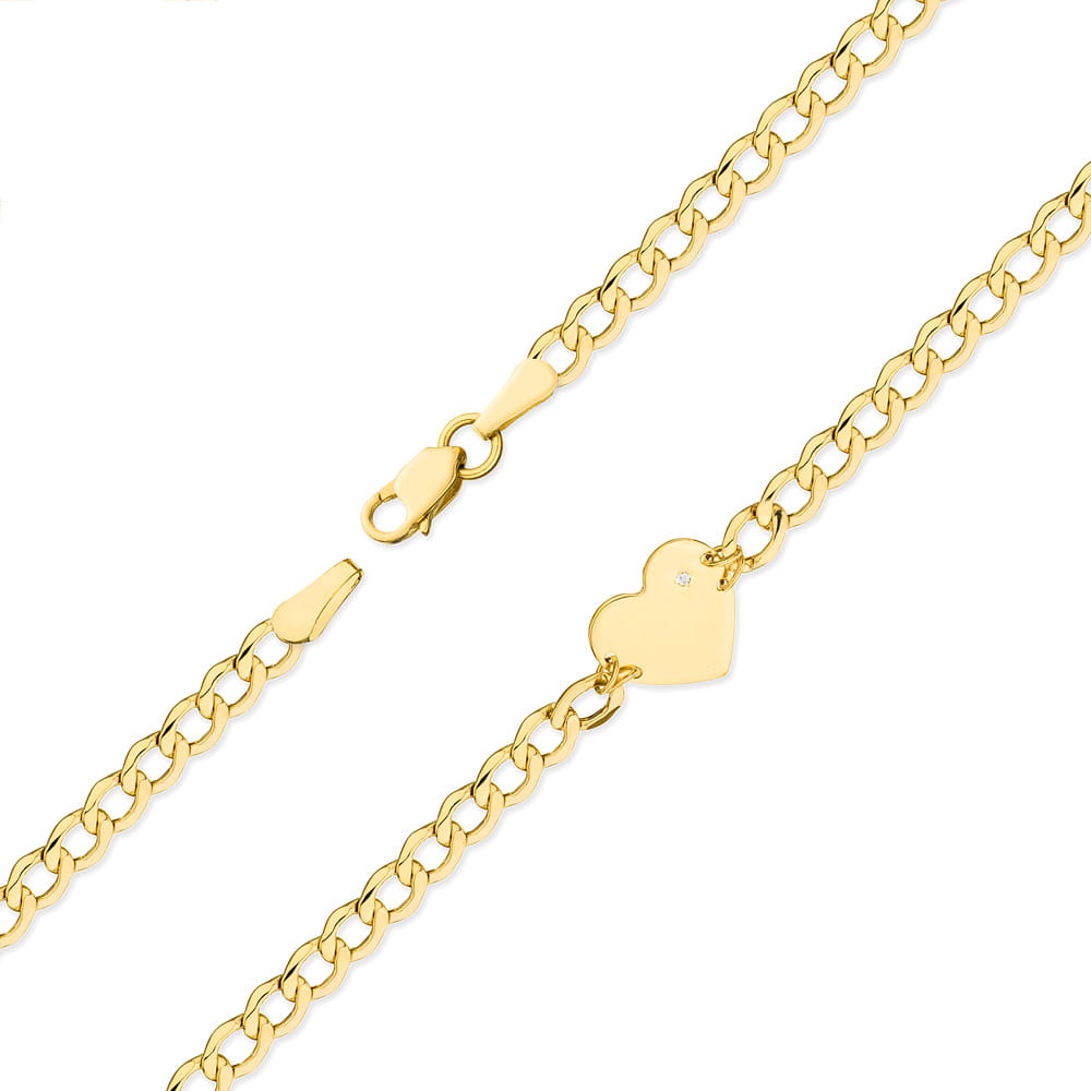 Image for Bratara Aur 14 K cu Diamant 0.005 ct