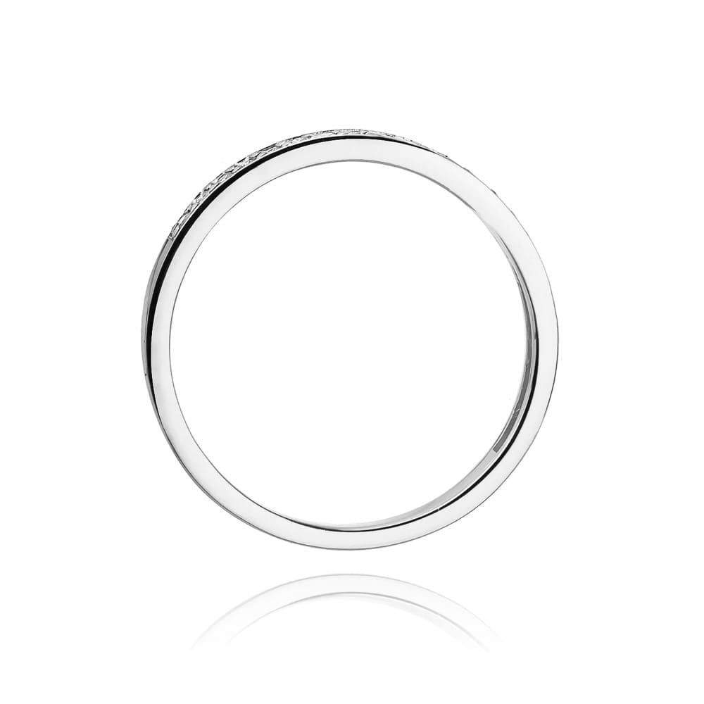 Inel Aur 14k cu Diamant Negru 0.09 ct