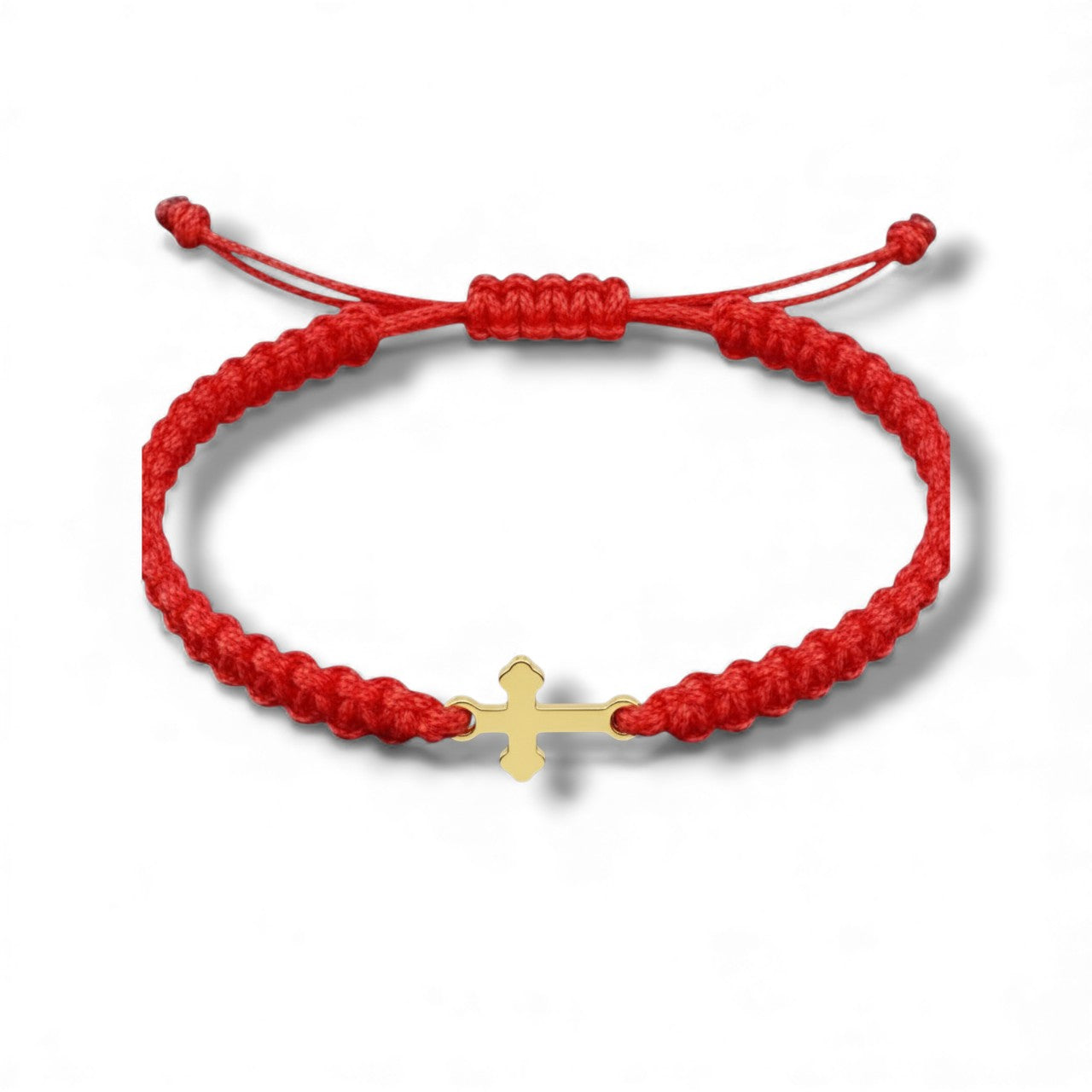 Bratara impletita cu Cruciulita - Aur 14K