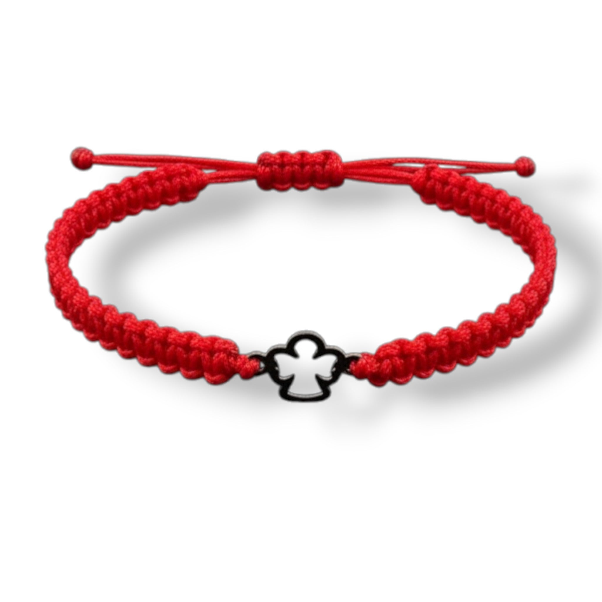 Bratara impletita cu Ingeras decupat - Aur 14K