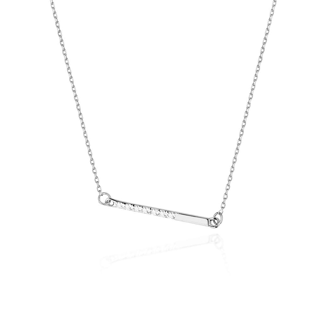 Image for Colier Aur 14 K cu Diamante 0.03 ct