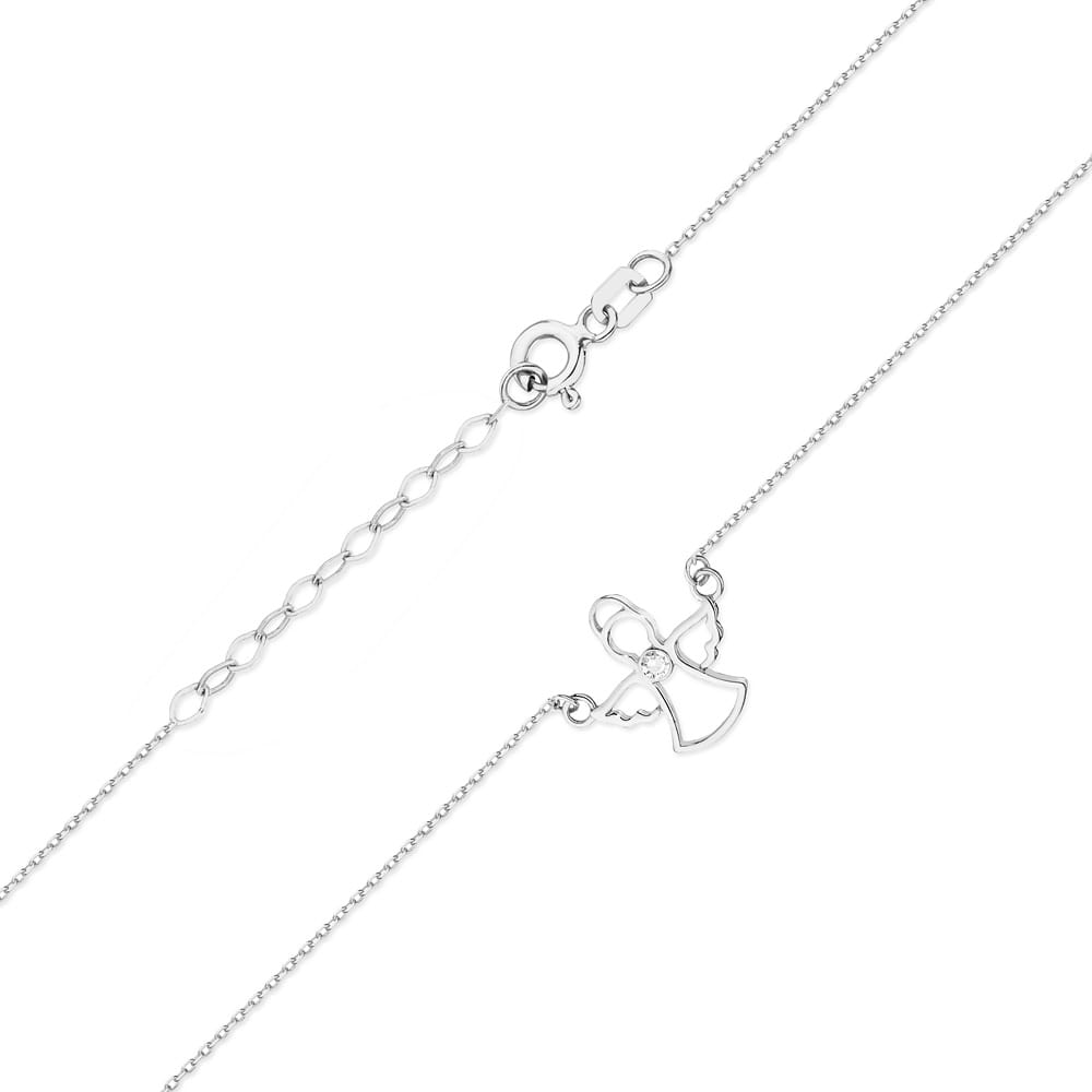 Image for Colier Inger Aur 14 K cu Diamante 0.0145 ct