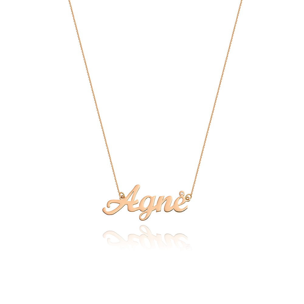 Colier Aur 14K C068 Diamante 0.005ct