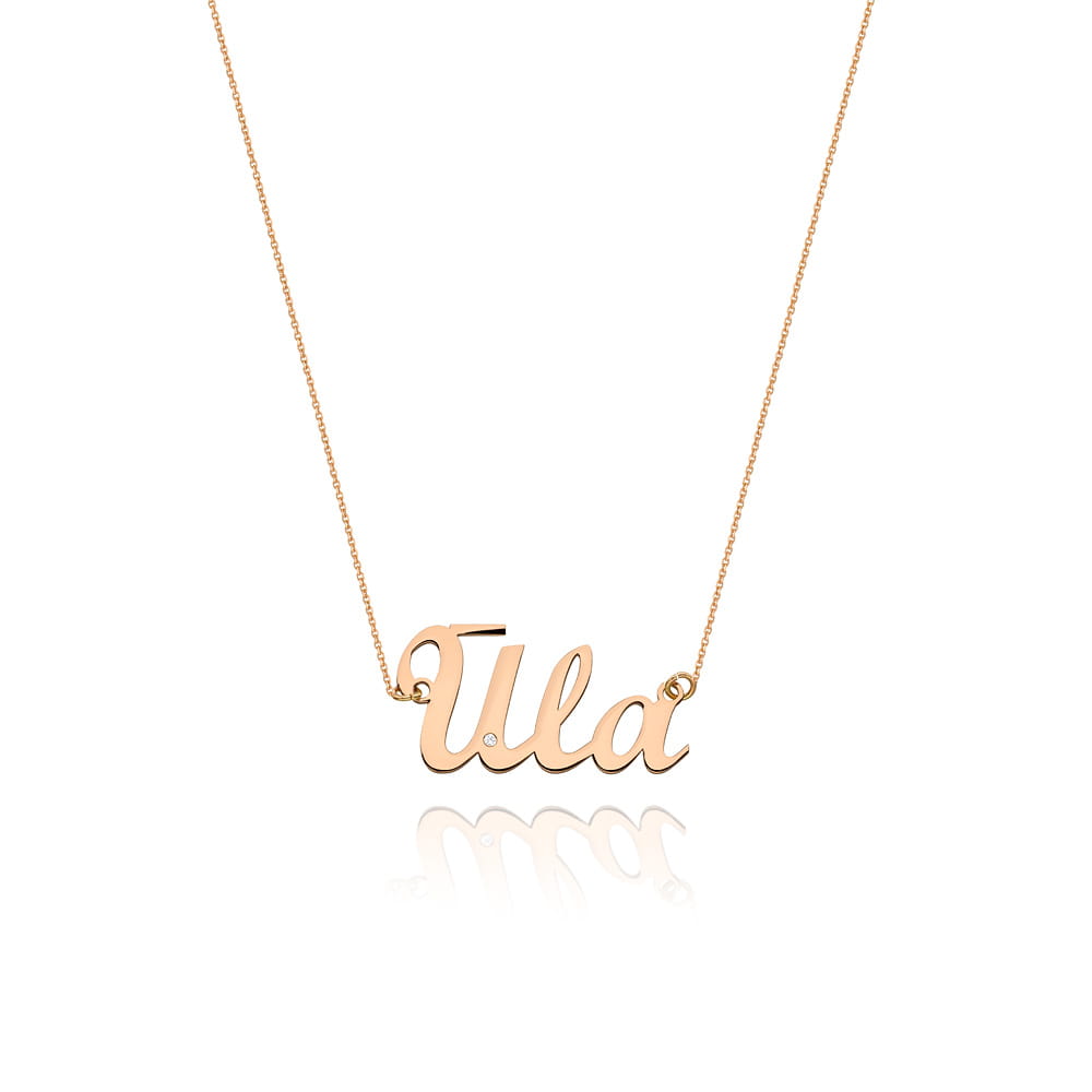 Colier Aur 14K C068 Diamante 0.005ct