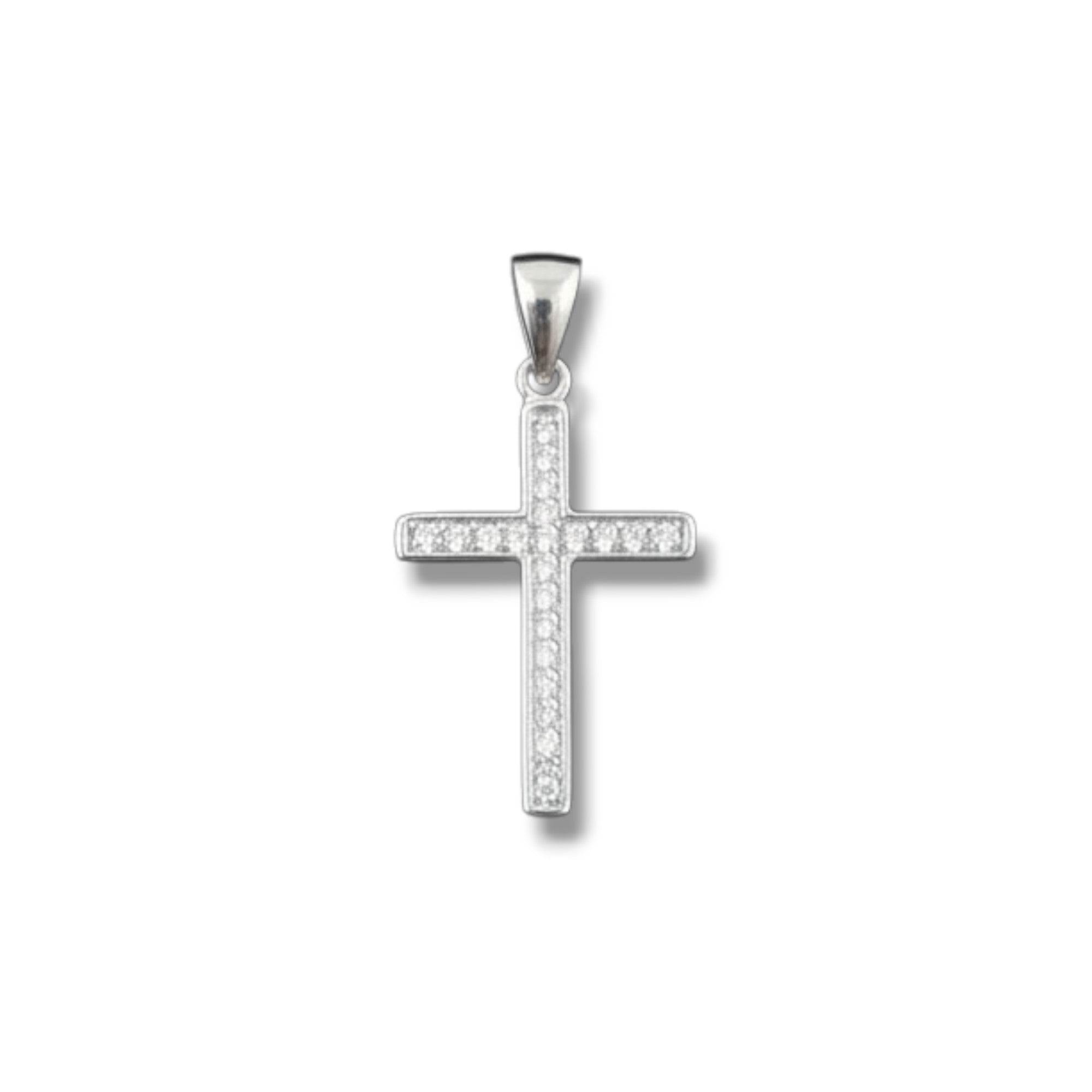 Cruciulita Argint 925 cu Zirconii