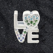 Talisman Argint 925 rodiat Love