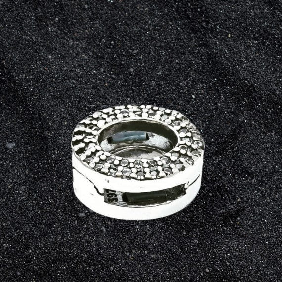 Talisman Argint 925 rodiat Cu Zirconiu Cerc - Simulated Diamond