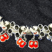 Talisman Argint 925 rodiat Mickey Mouse-Simulated Diamond