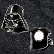 Talisman Argint 925 rodiat Darth Vader Simulated Diamond