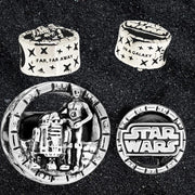 Talisman Argint 925 rodiat Star wars Simulated Diamond