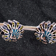 Talisman Argint 925 rodiat Paun Simulated Diamond