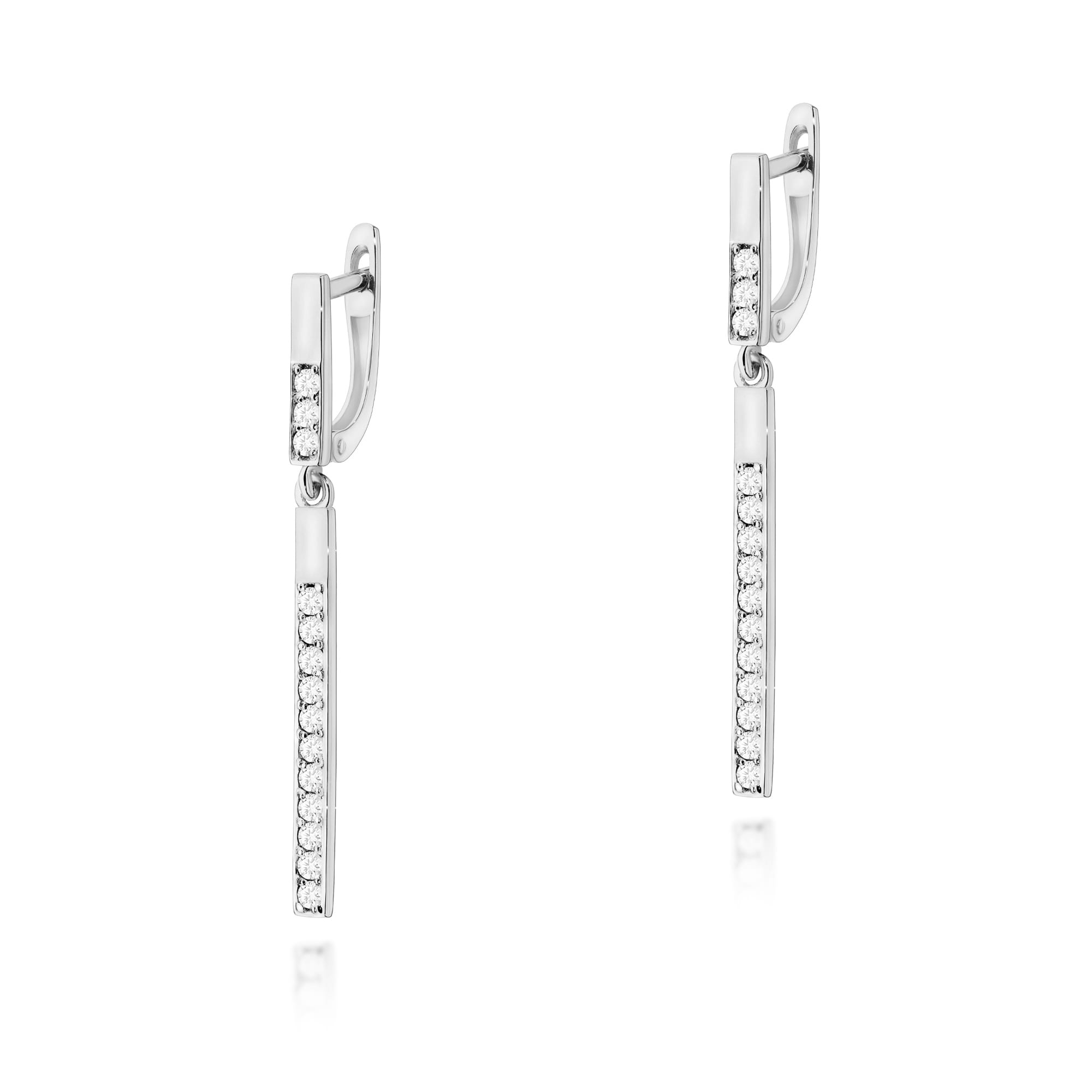 Cercei Aur 14K cu Diamante Naturale 0.56 ct