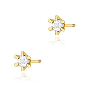 Cercei Aur 14K K0029 Diamant 2 x 0,0086ct