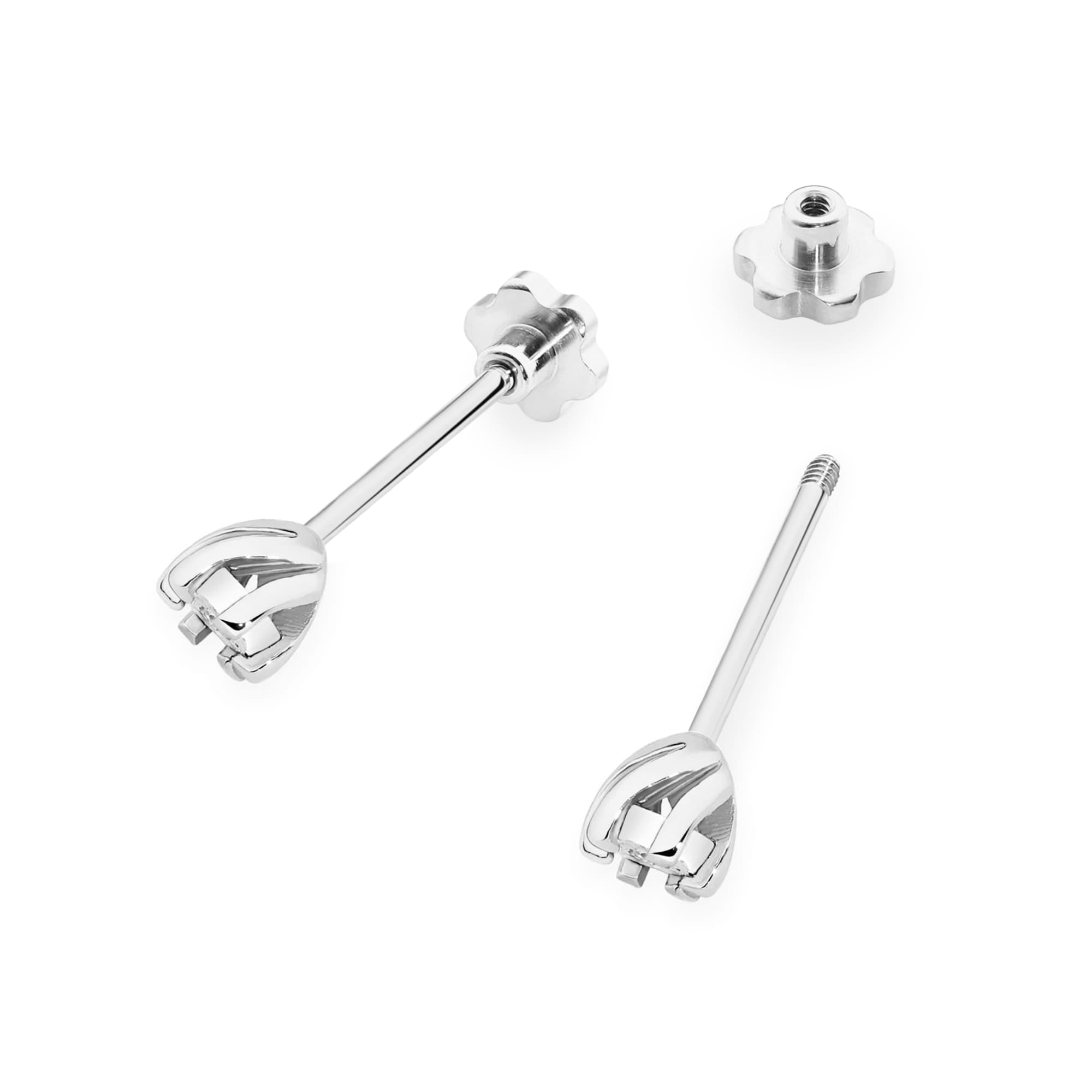 Cercei Aur 14K Diamant 2 x 0.0086ct Rotund Stud
