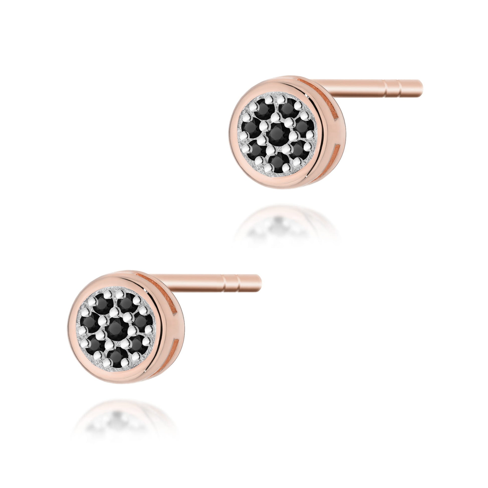 Cercei Aur 14K K0041 Diamante Negre