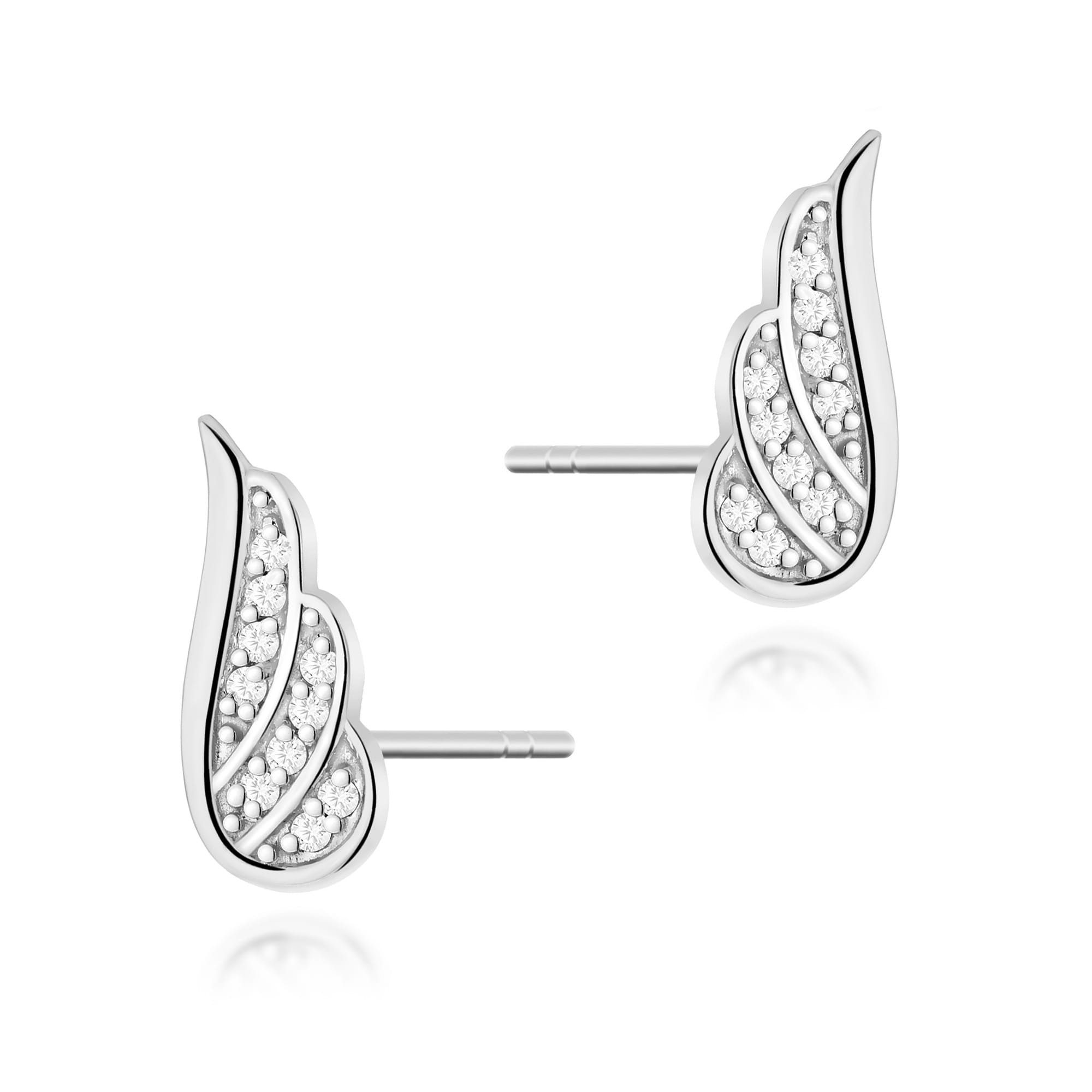 Cercei Aur 14K cu Diamante Naturale 0.10 ct