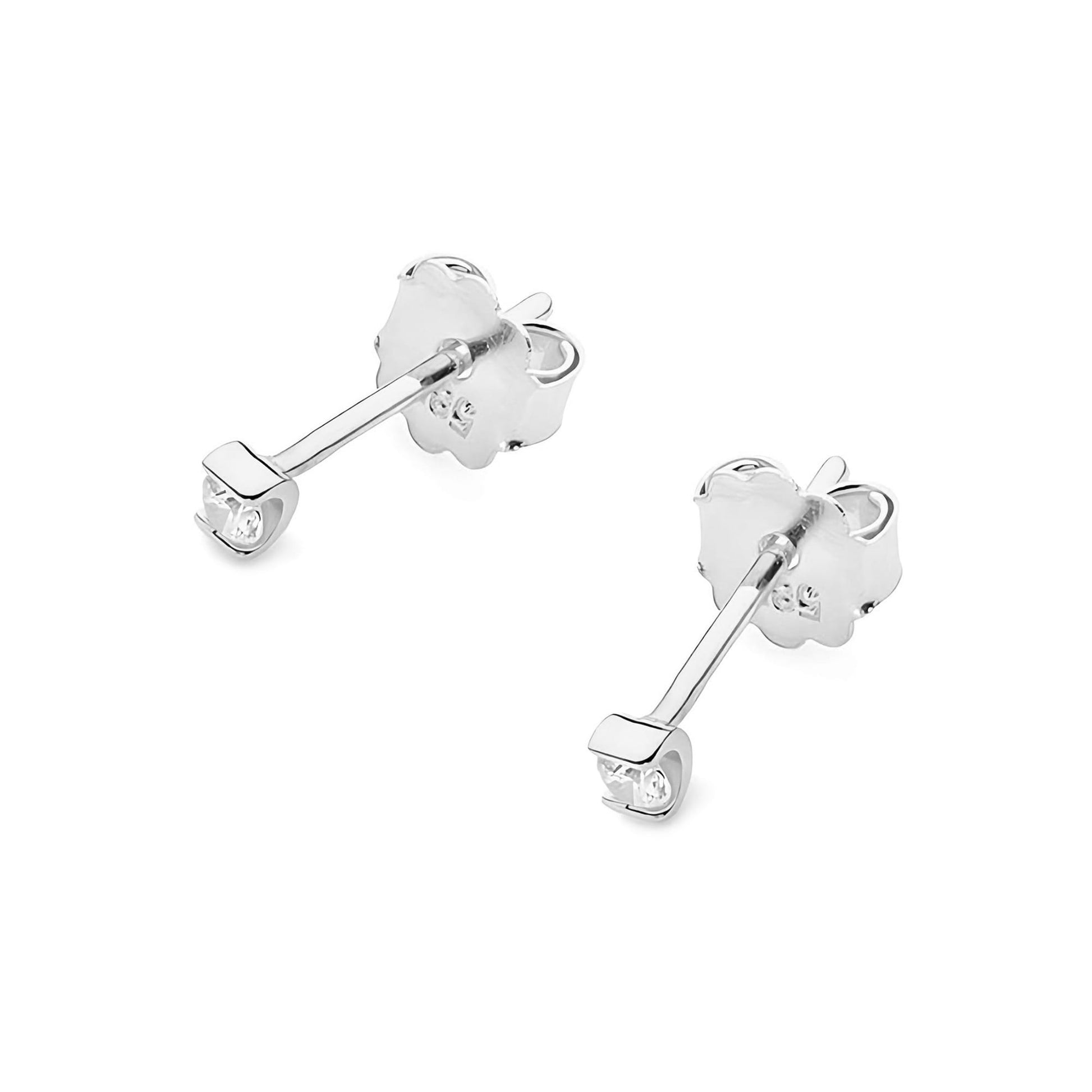 Cercei Aur 14K cu Diamante Naturale 0.08ct