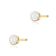 Cercei Aur 14K K0067 Diamant 2 x 0,10ct