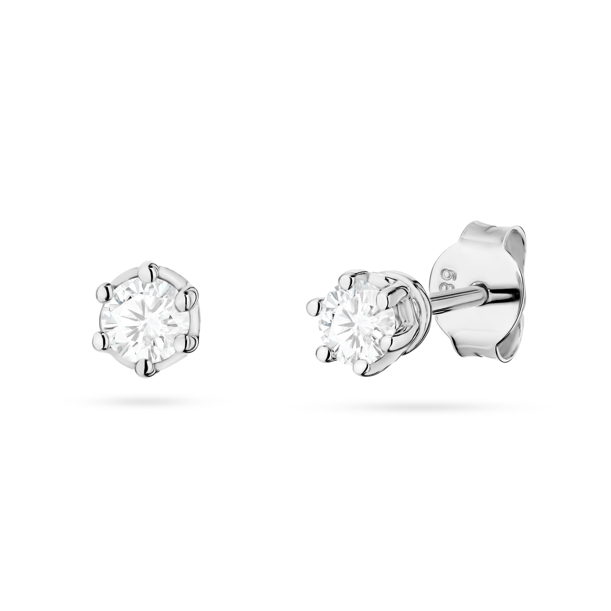 Cercei Aur 14K cu Diamante de Laborator 0.30 ct