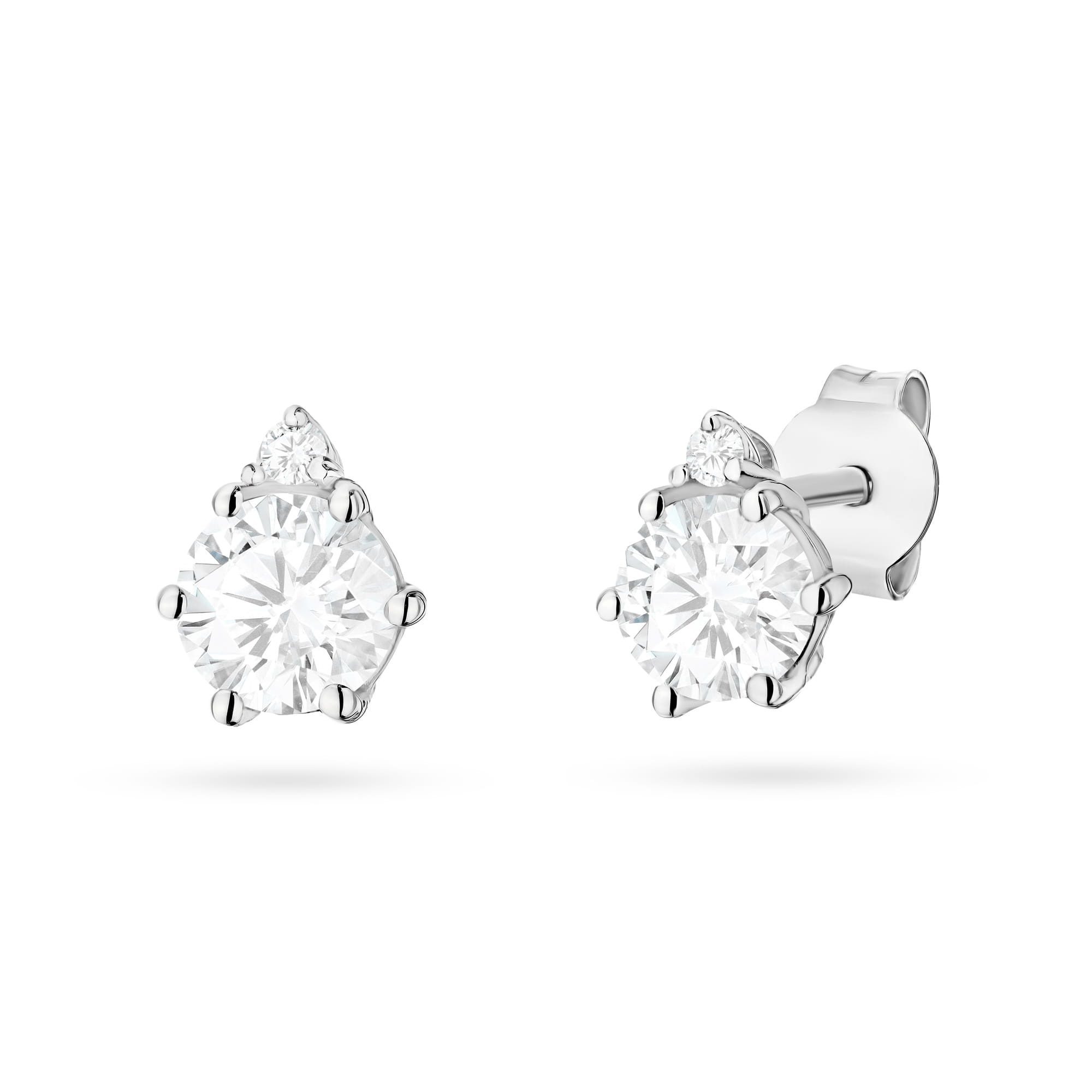Cercei Aur 14K cu Diamante de Laborator 1.00 ct
