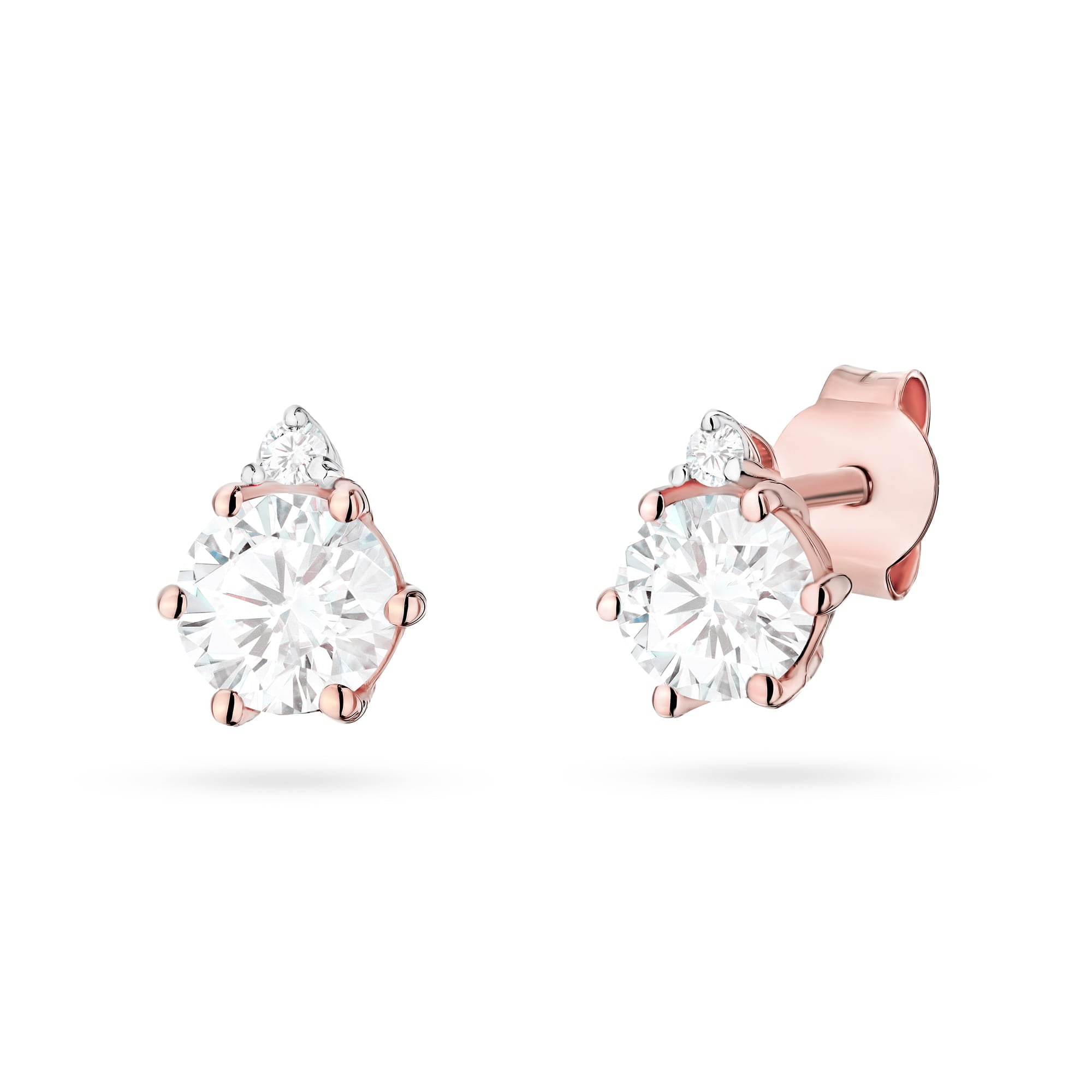 Cercei Aur 14K cu Diamante de Laborator 1.00 ct