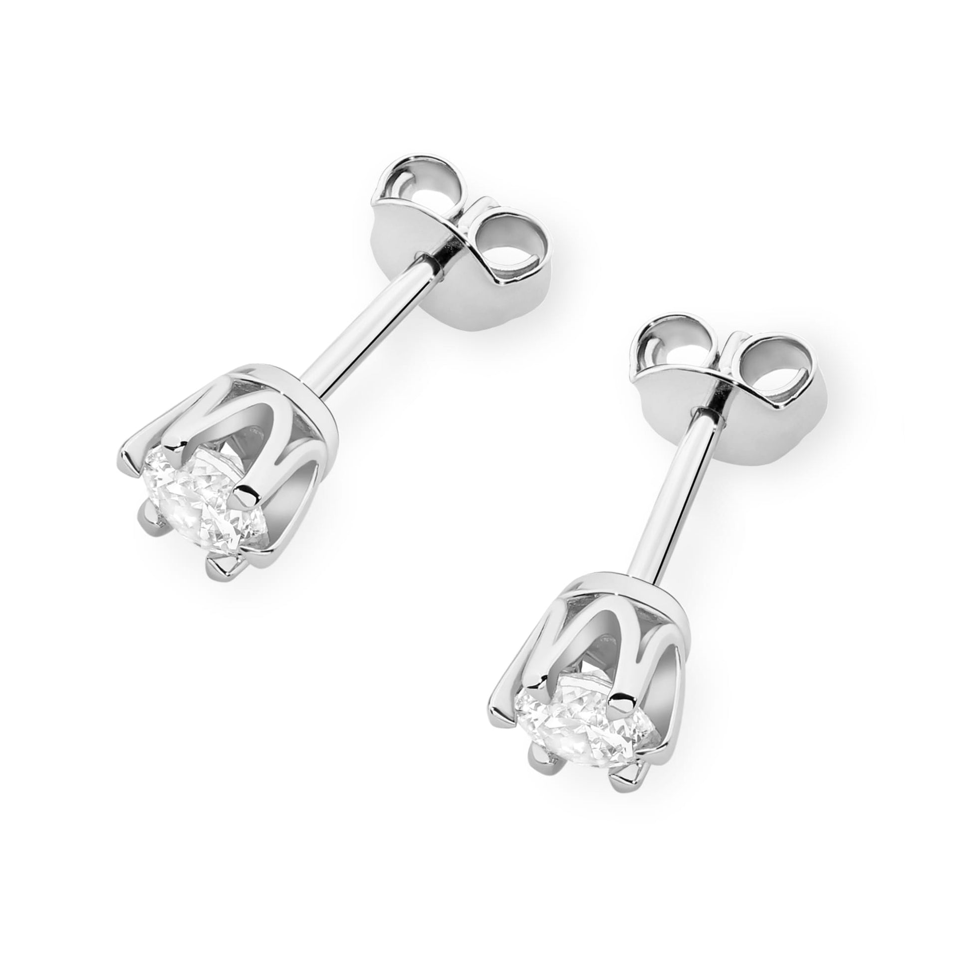 Cercei Diamant Aur 14K K0220