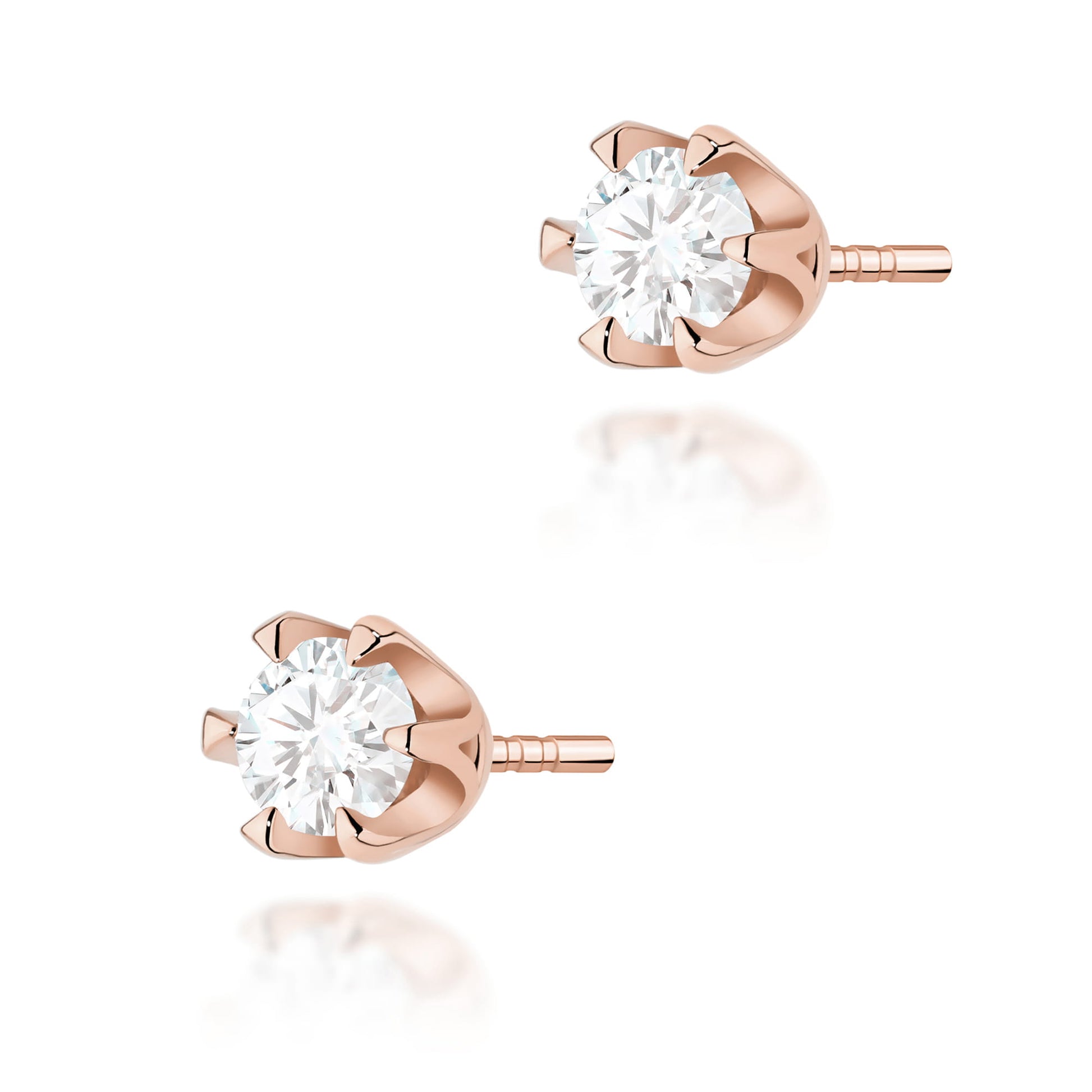 Cercei Diamant Aur 14K K0220