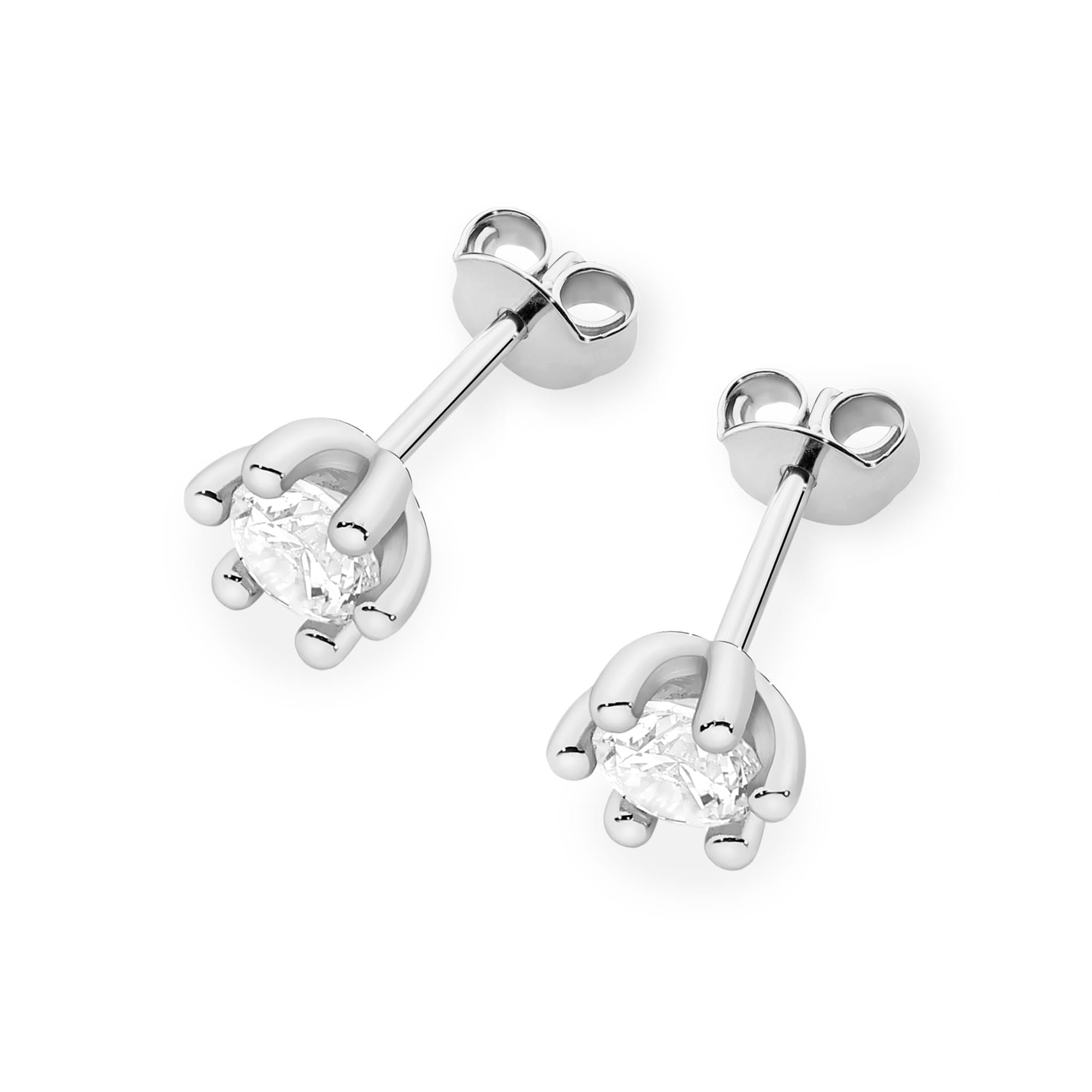 Cercei Aur 14K cu Diamante Naturale 0.60 ct