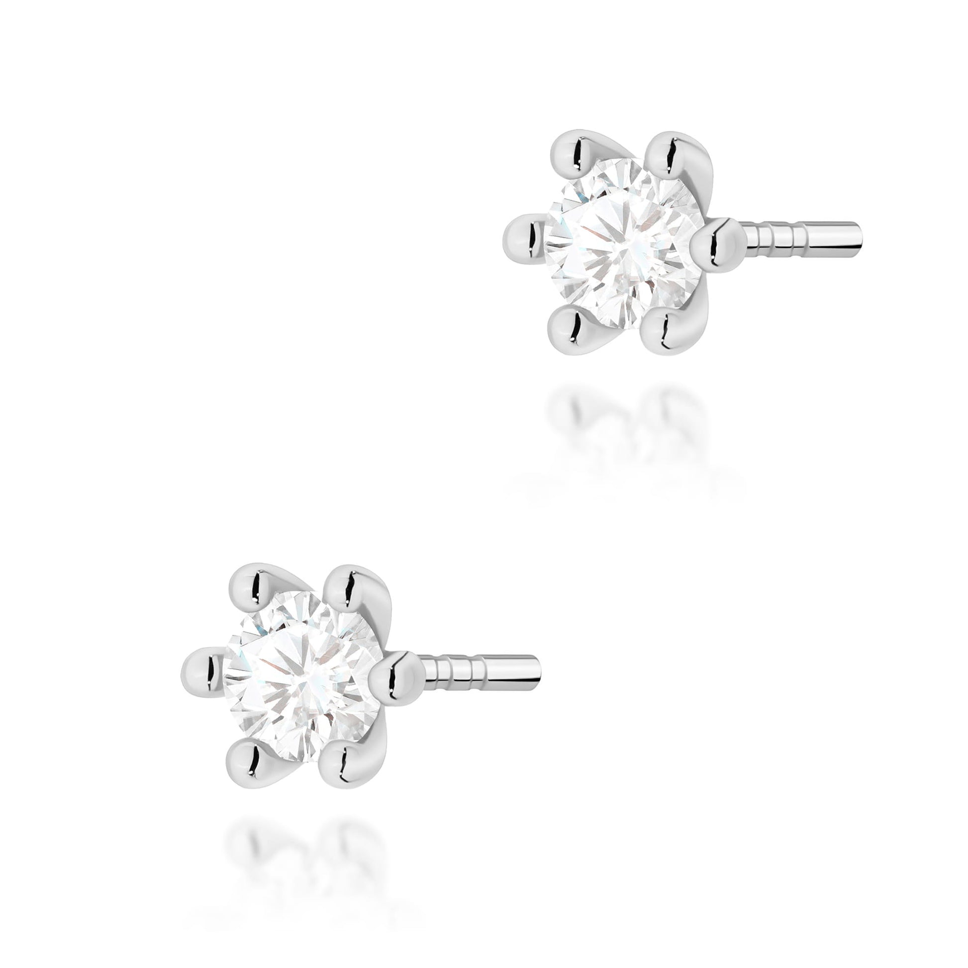 Cercei Aur 14K Diamant Laborator K0222