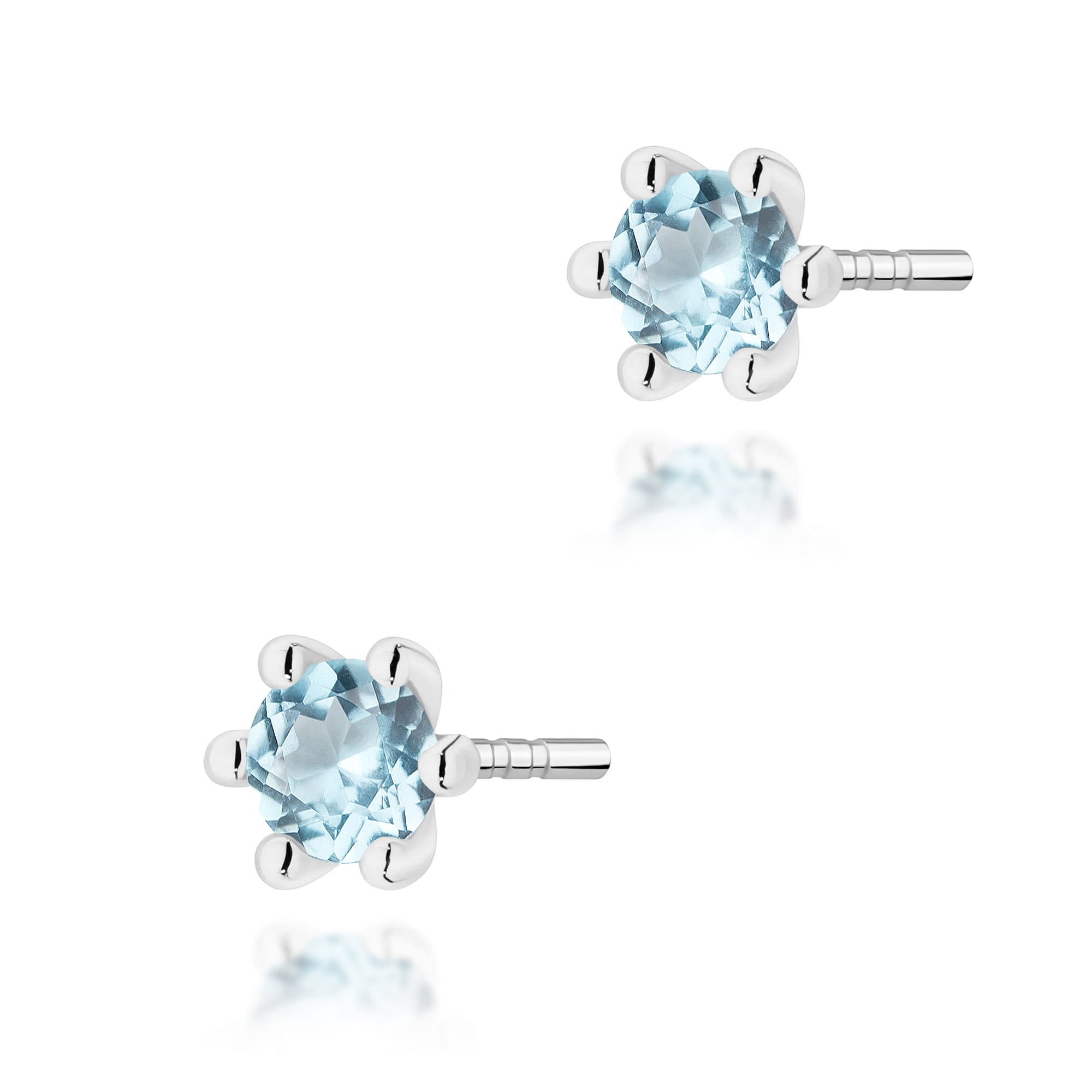 Cercei Aur 14K K0222 cu Topaz Swiss