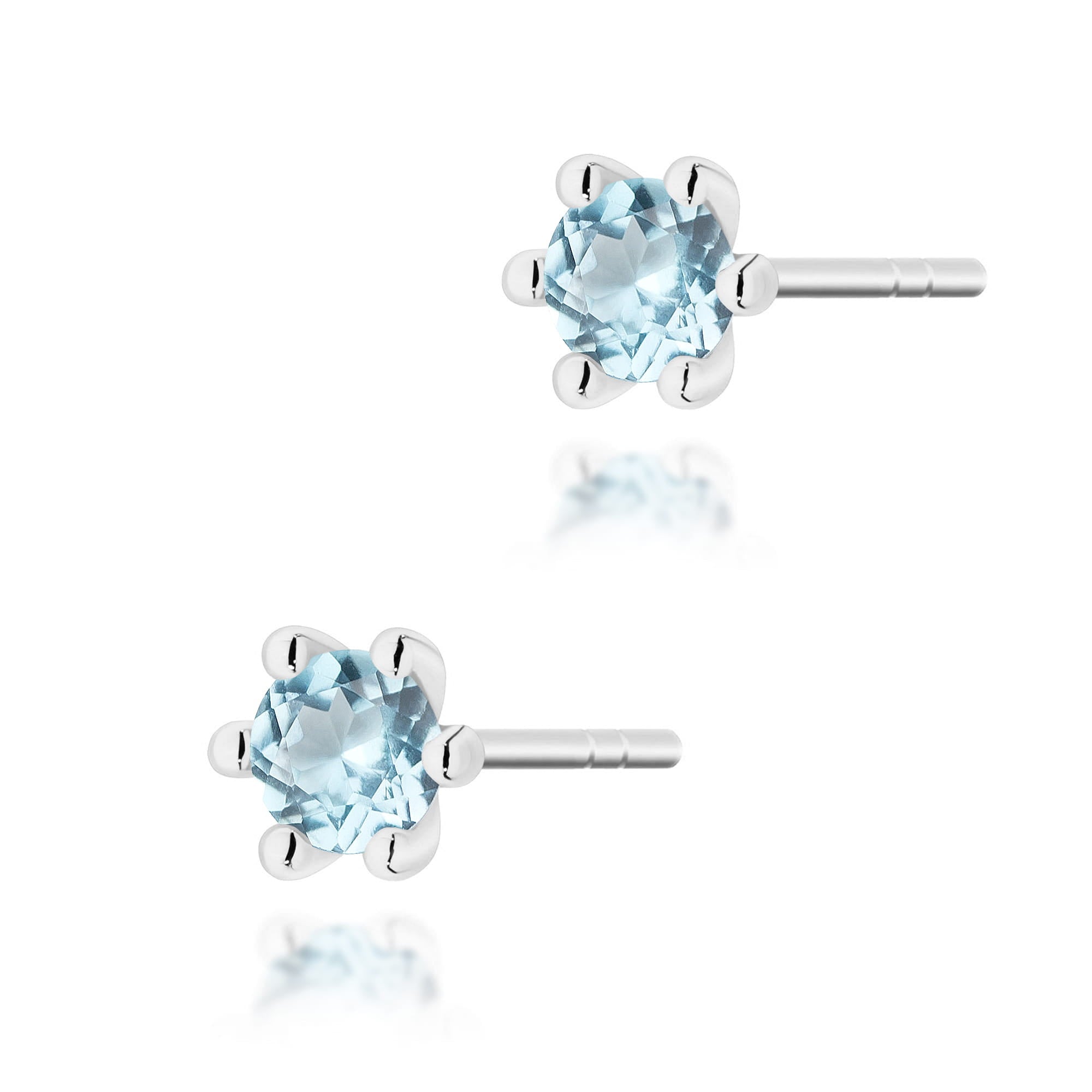 Cercei Aur 14K K0222 Topaz Swiss 0,30ct