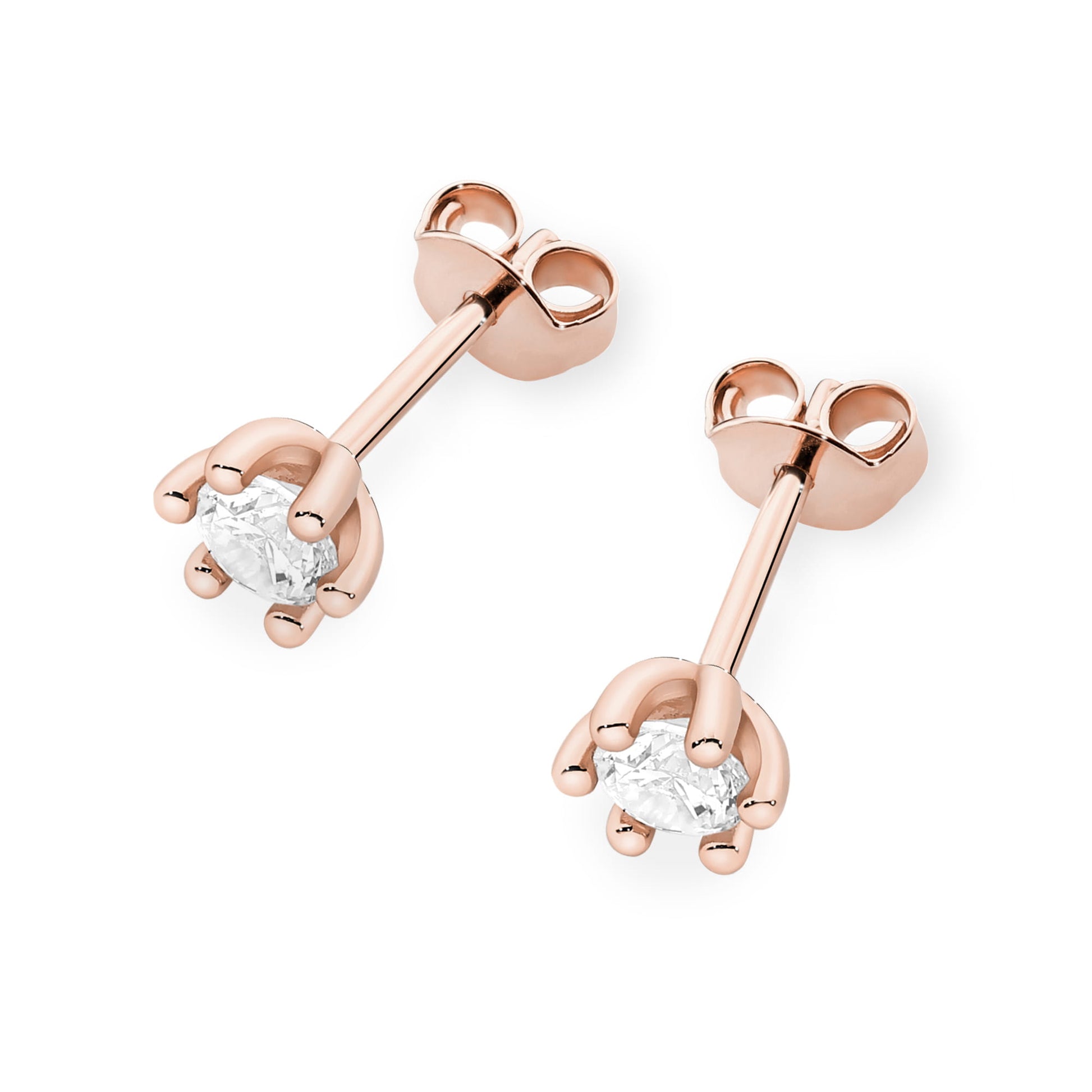 Cercei Aur 14K Diamant Laborator K0222