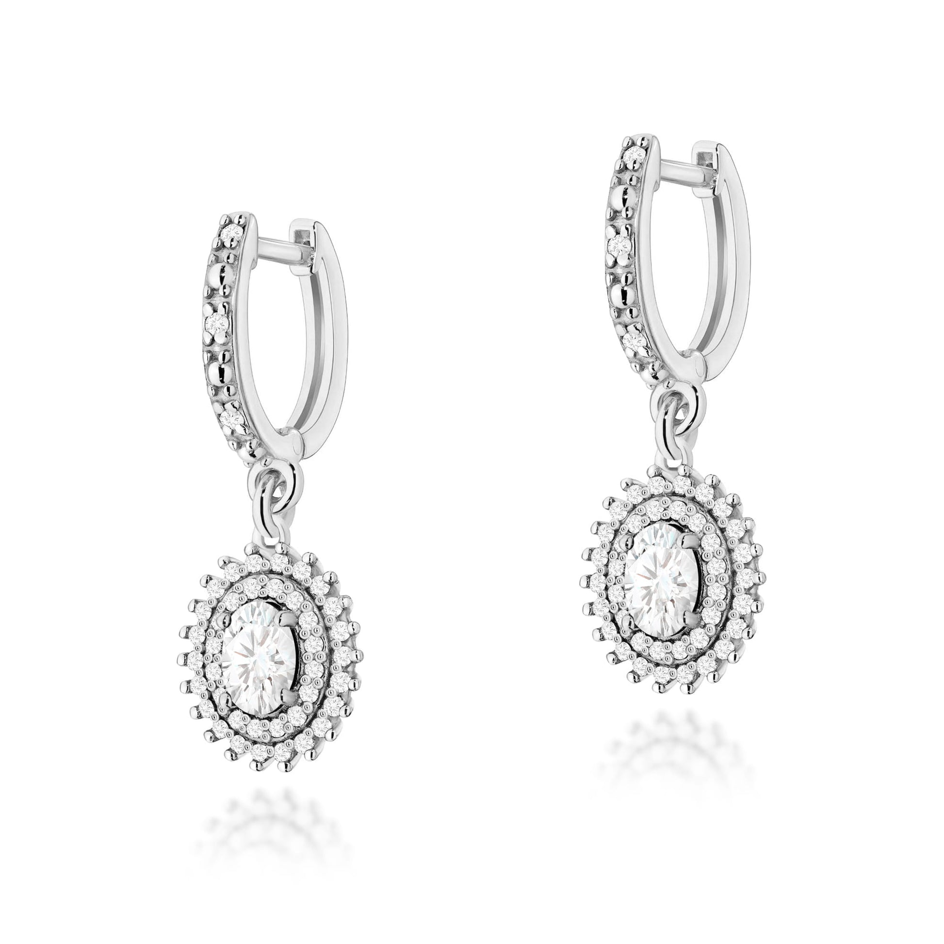 Cercei Aur 14K K0303 Diamant 0,80ct