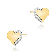 Cercei Aur 14K K0505 cu Diamante Șurub