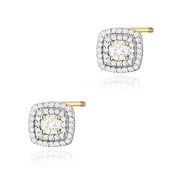 Cercei Aur 14K K0506 cu Diamante 0,30ct