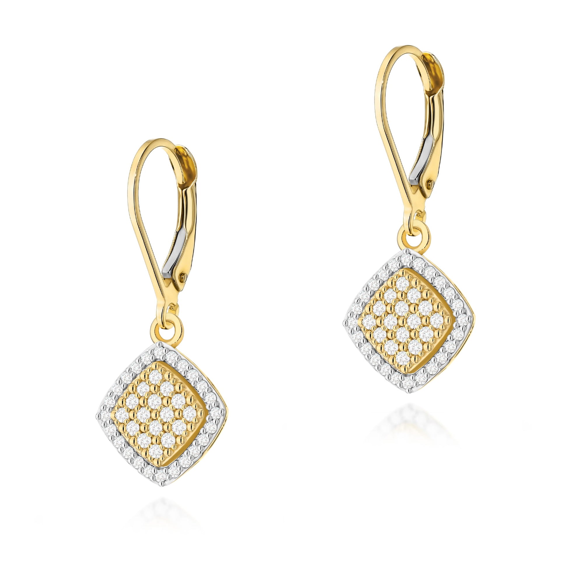 Cercei Aur 14K K0568 Diamante