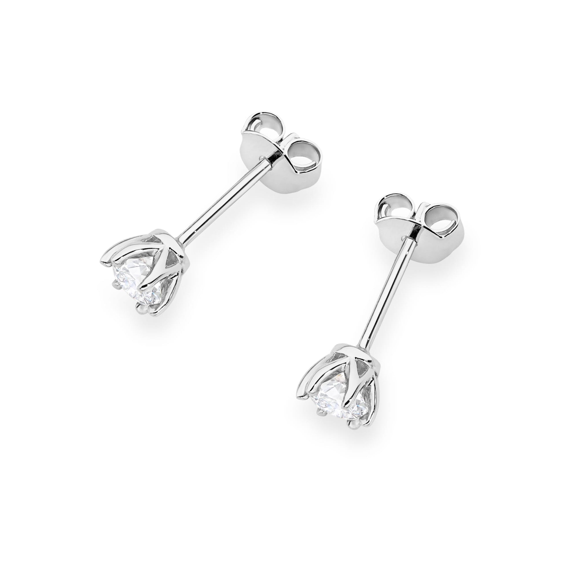 Cercei Aur 14K K0575 Diamant 2 x 0.30ct