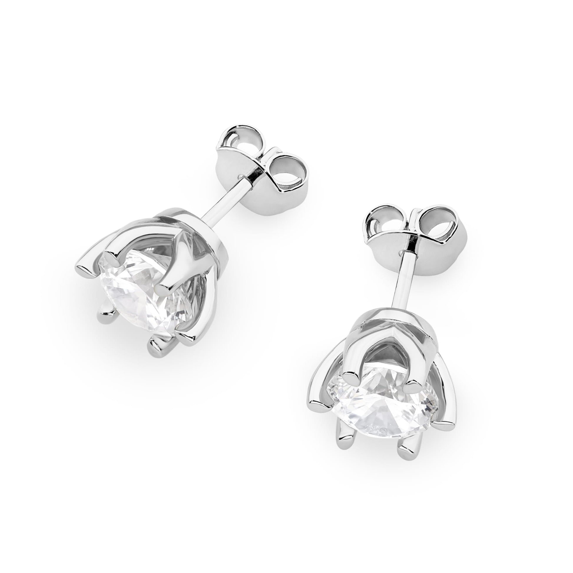 Cercei Aur 14K K0575 Diamant 2 x 1.00ct