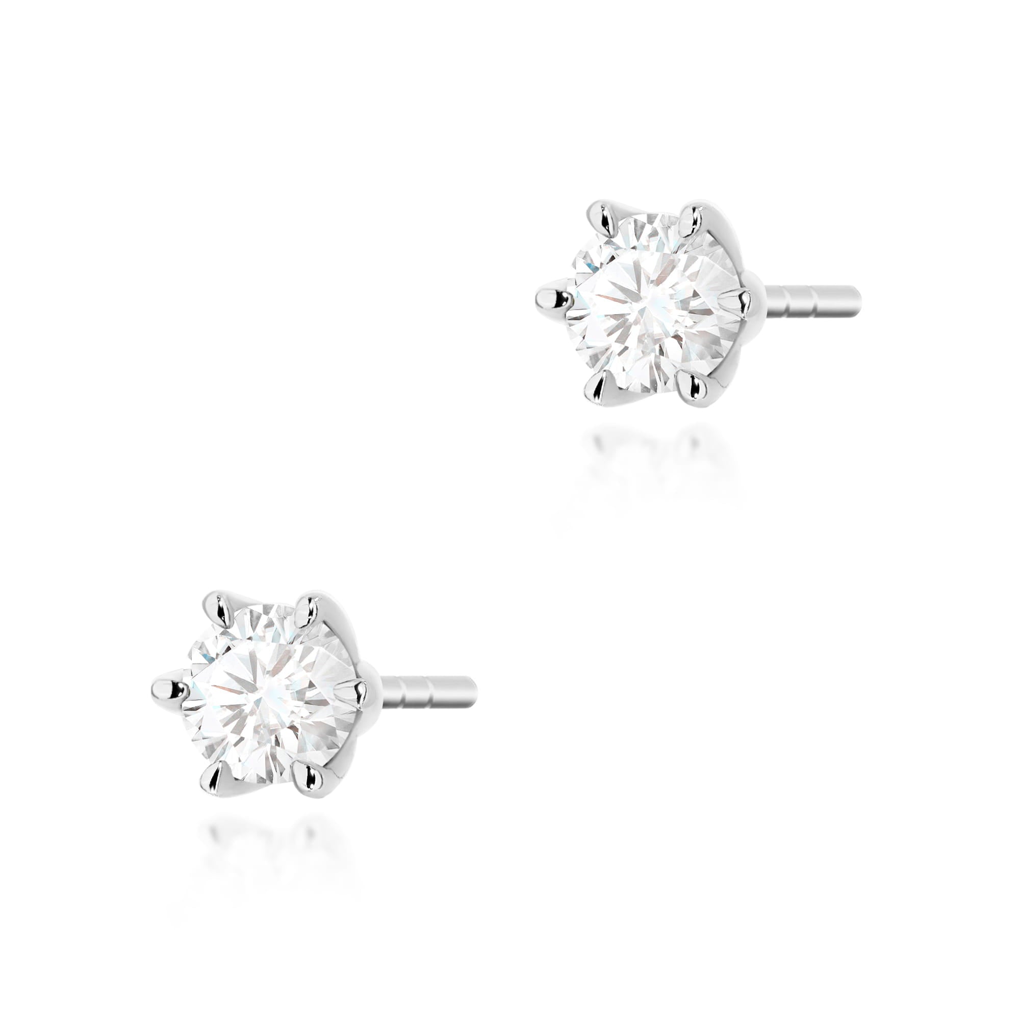Cercei Aur 14K K0575 Diamant Lab Grown 2 x 0.30ct