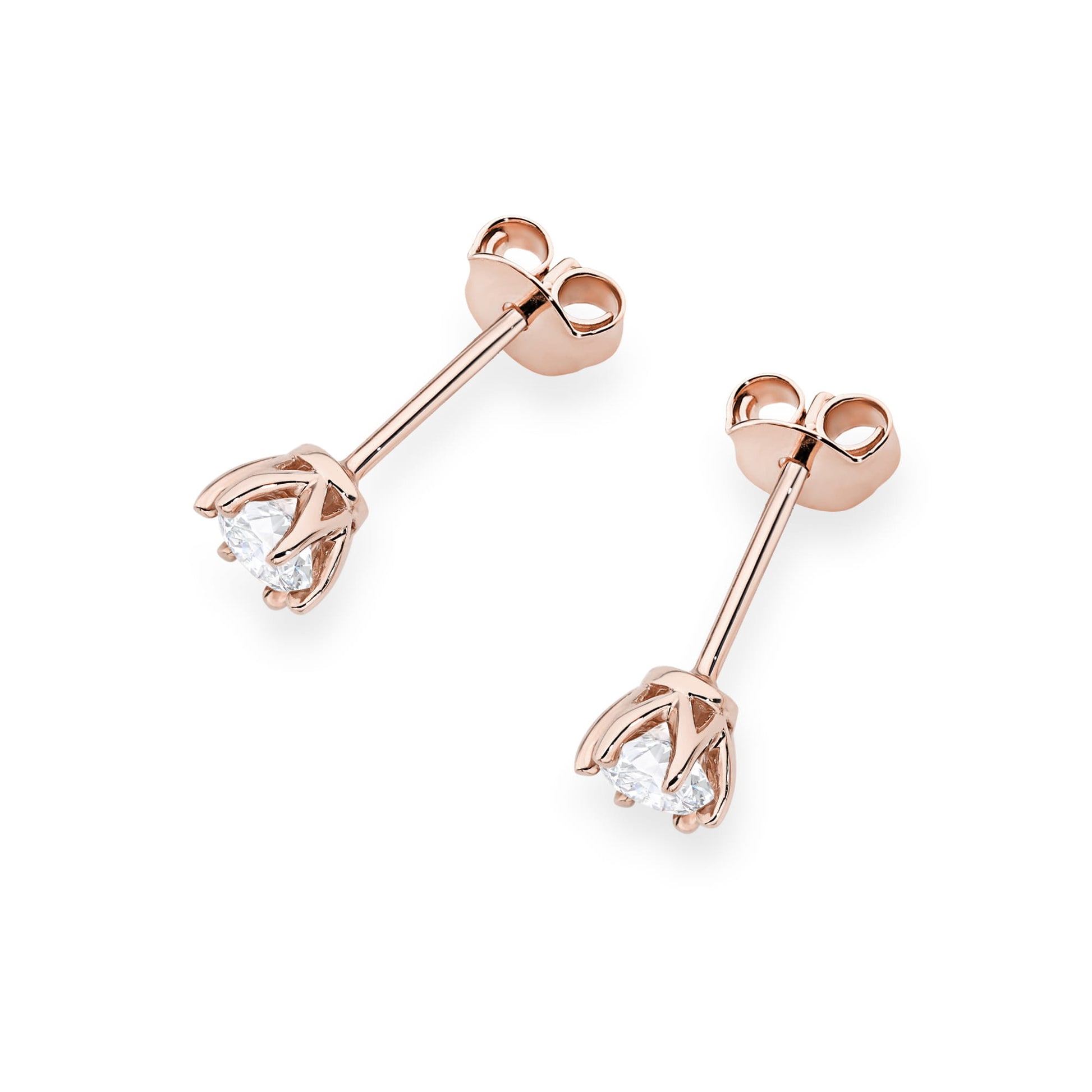 Cercei Aur 14K K0575 Diamant Lab Grown 2 x 0.30ct