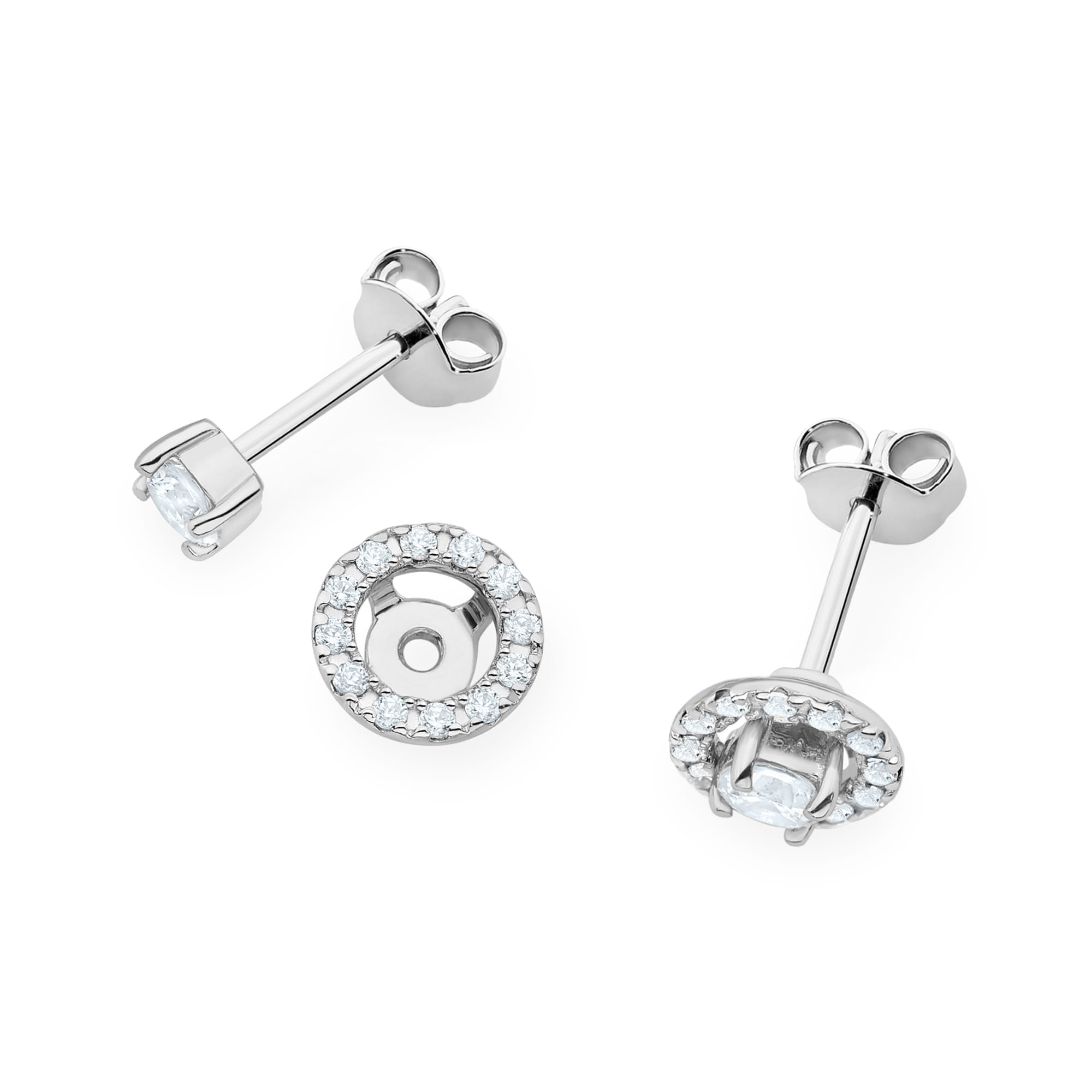 Cercei Aur 14K K0576 Diamant 0,32ct
