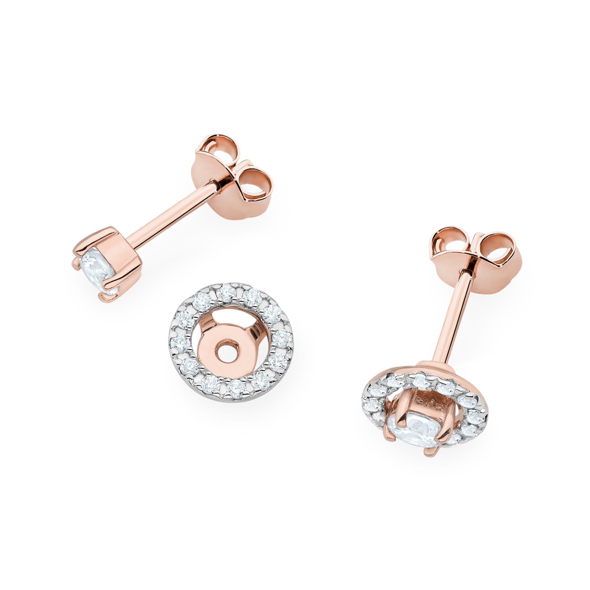 Cercei Aur 14K K0576 Diamant 0,32ct