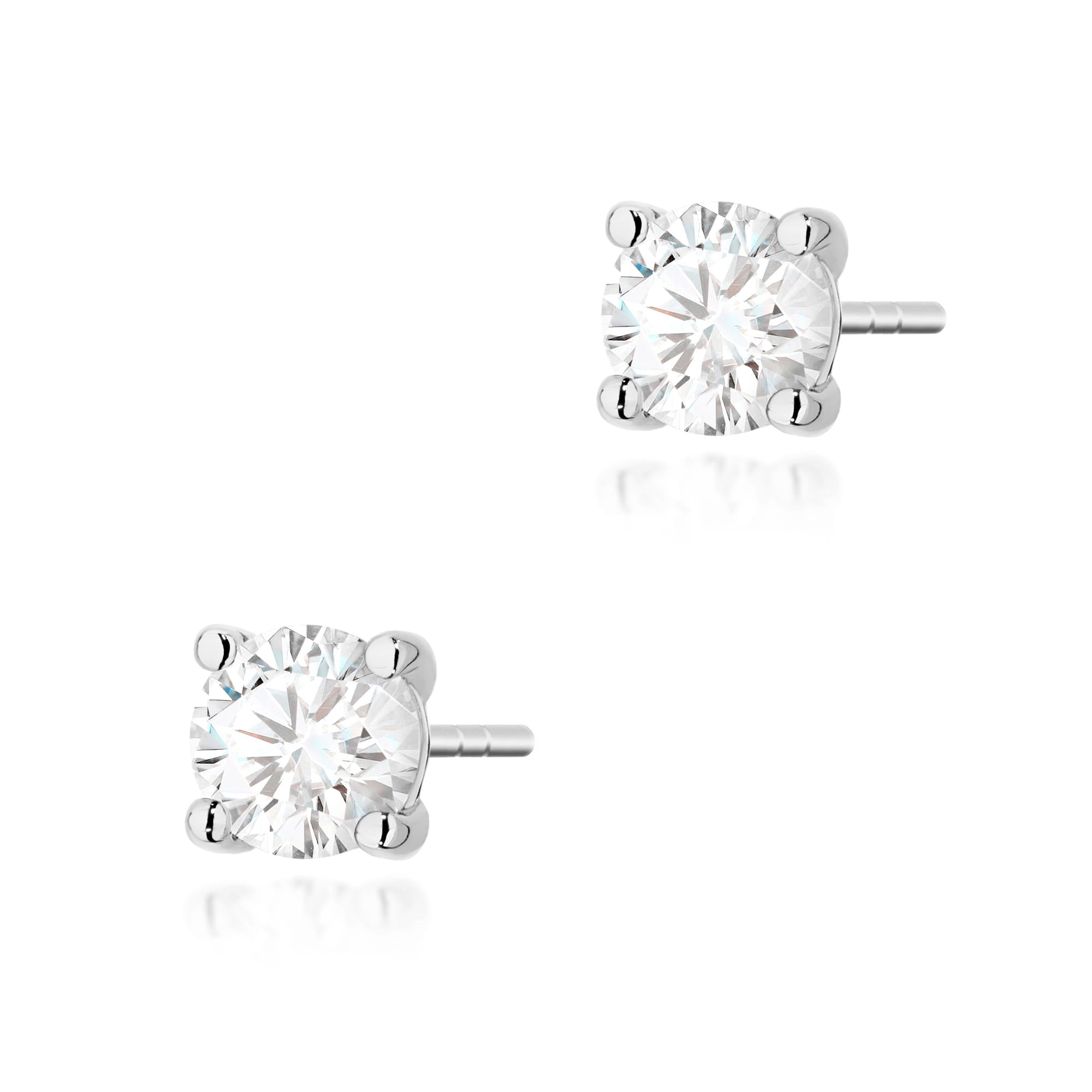Cercei Aur 14K K0577 Diamant 2 x 0.70ct