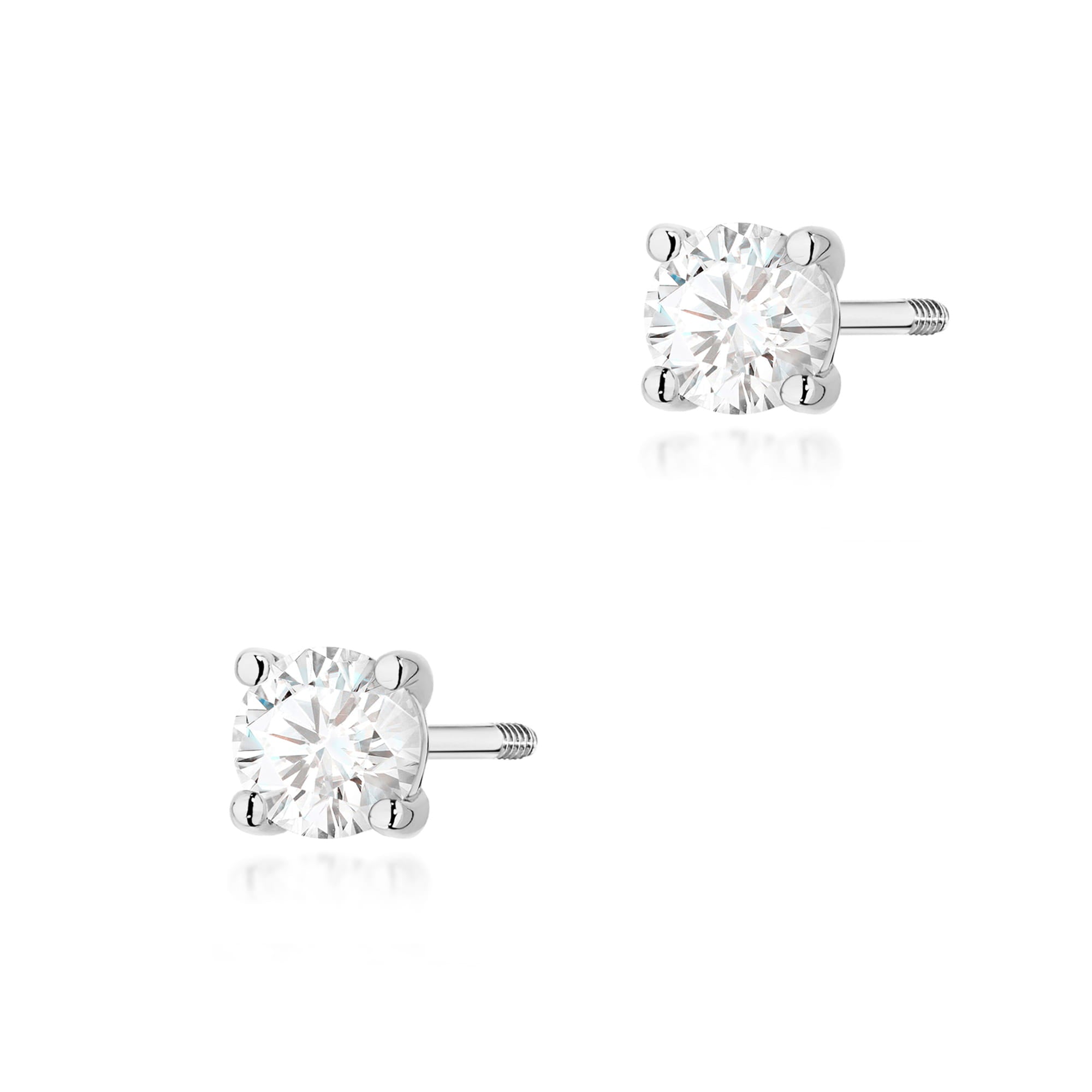 Cercei Aur 14K K0577 Diamant 2 x 0,30ct