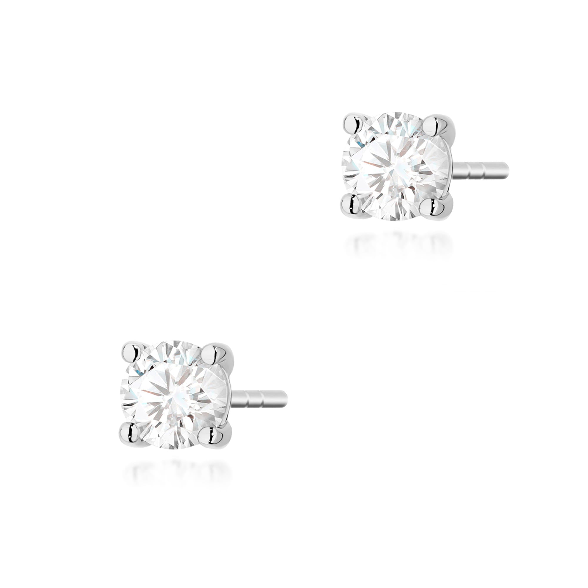 Cercei Aur 14K K0577 Diamant 2 x 0.40ct