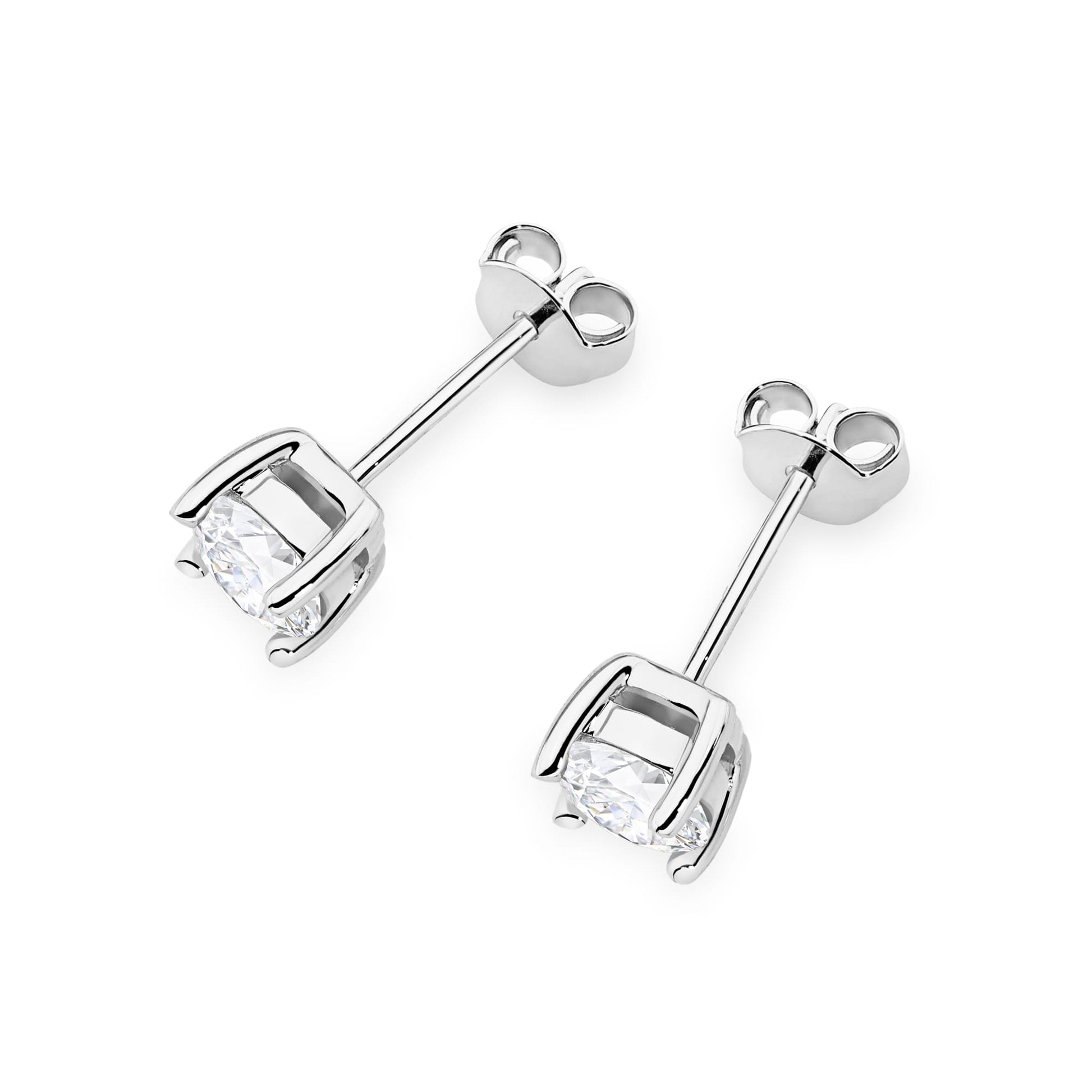 Cercei Aur 14K K0577 Diamant 2 x 0.70ct