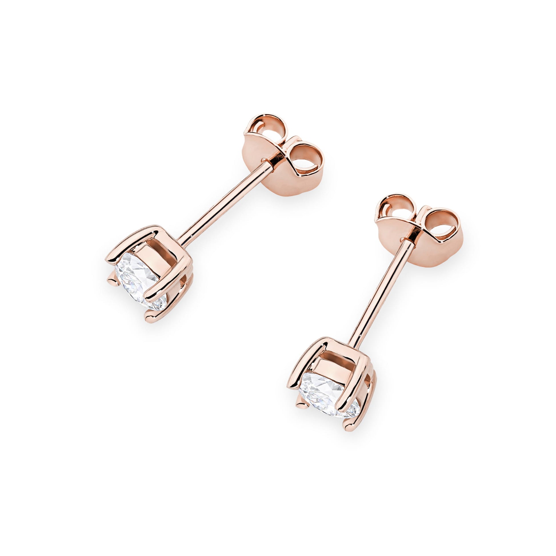 Cercei Aur 14K K0577 Diamant 2 x 0.40ct