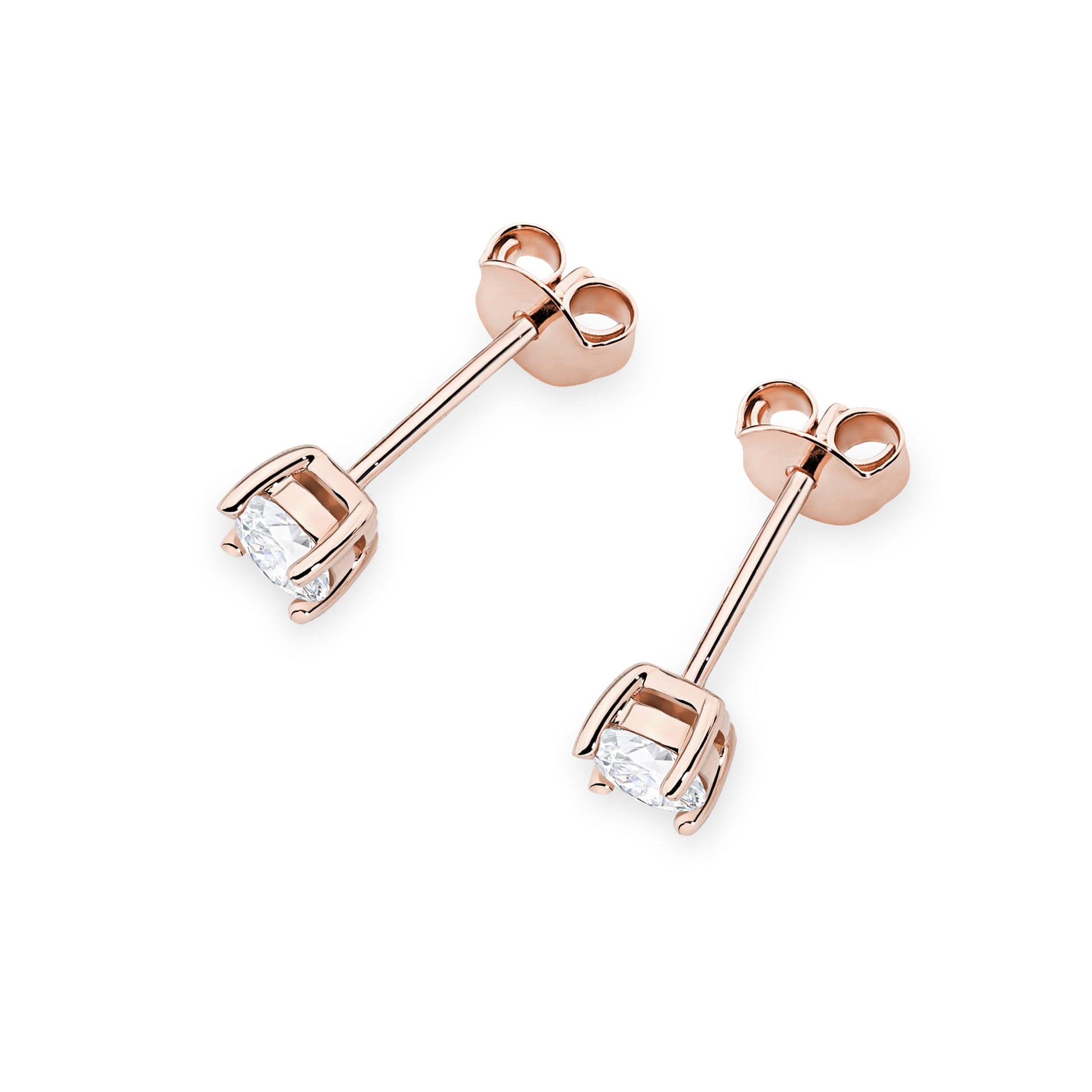 Cercei Aur 14K K0577 Diamant 2 x 0.30ct