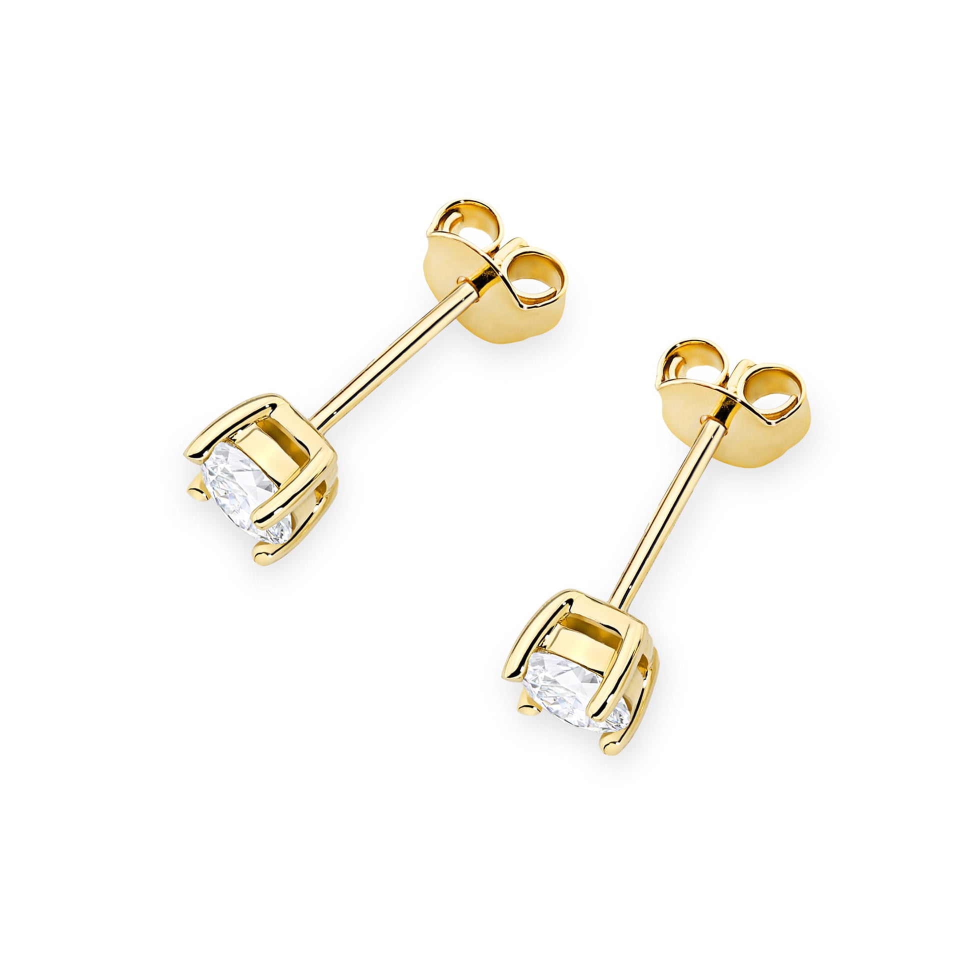 Cercei Aur 14K K0577 Diamant 2 x 0.40ct